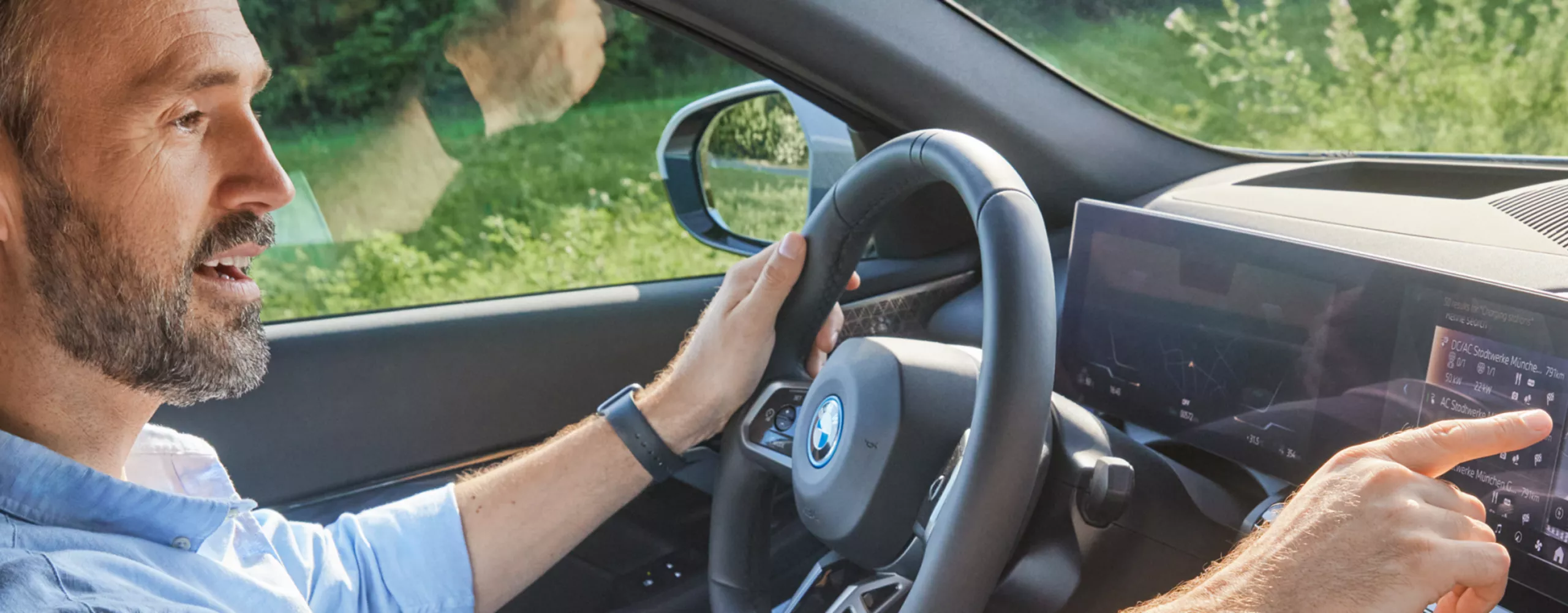 BMW Charging charge-optimised routes