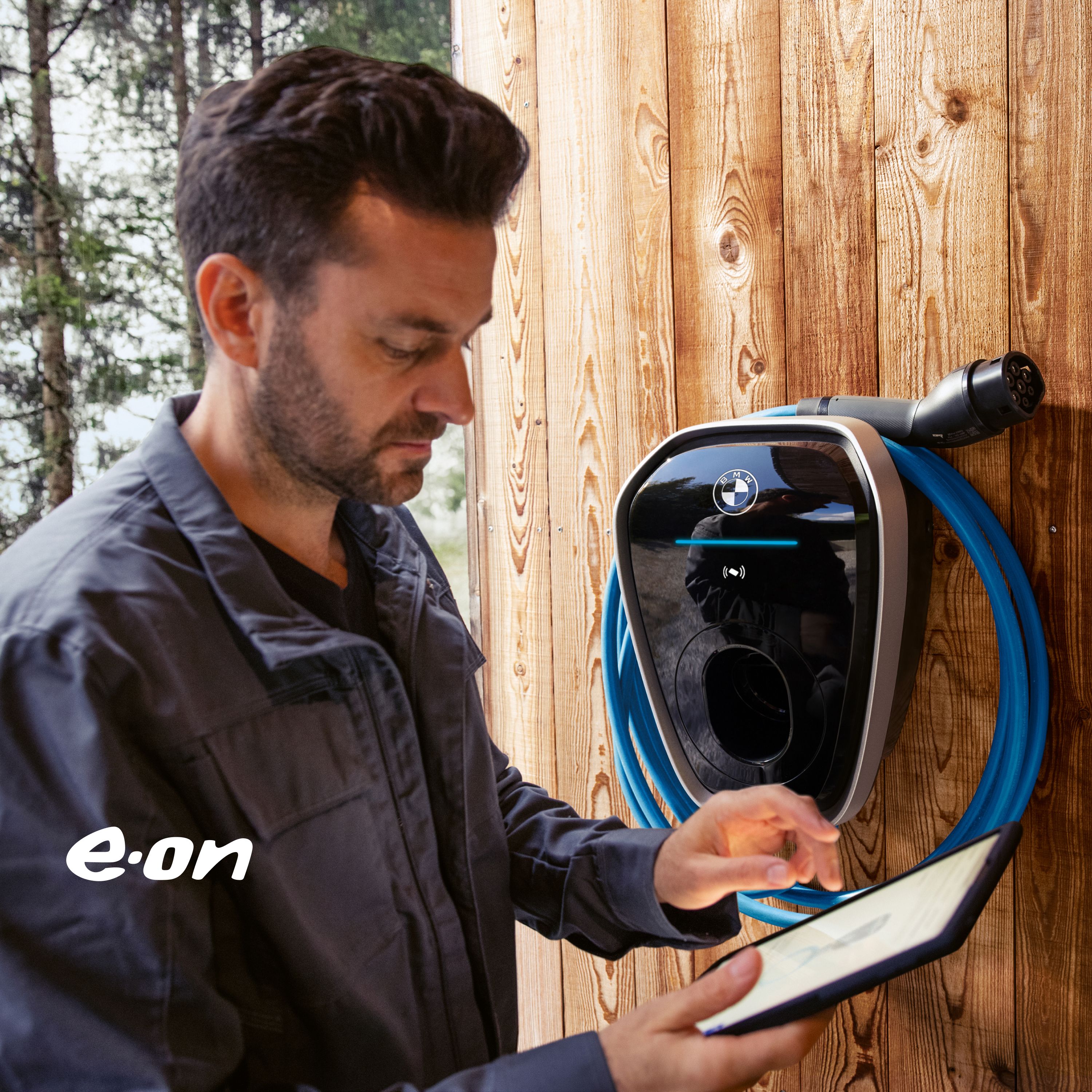 BMW Home Charging E.ON Installationspaket