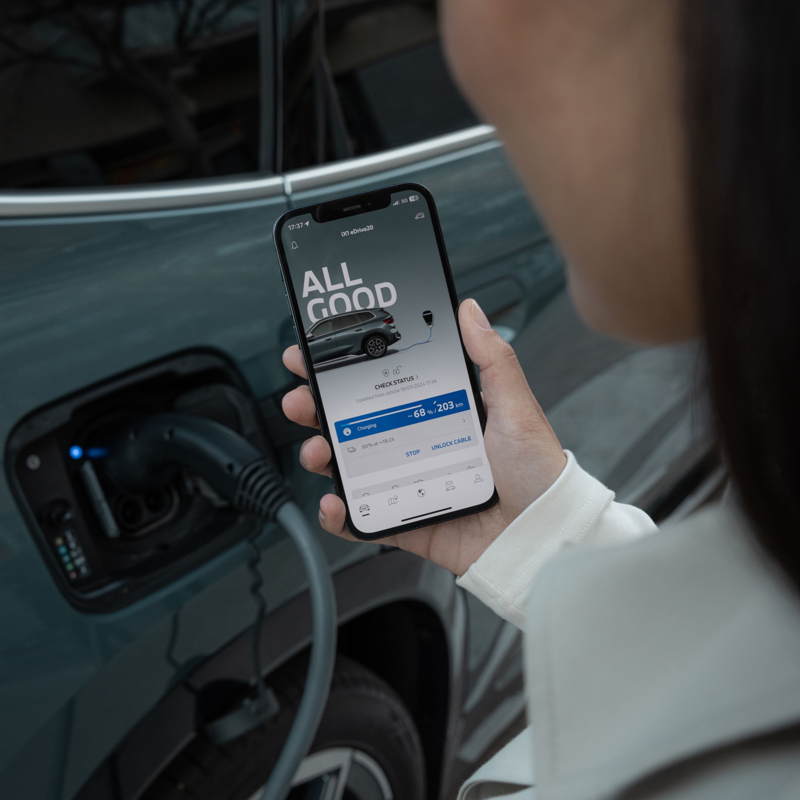 BMW Home Charging Comando tramite My BMW App