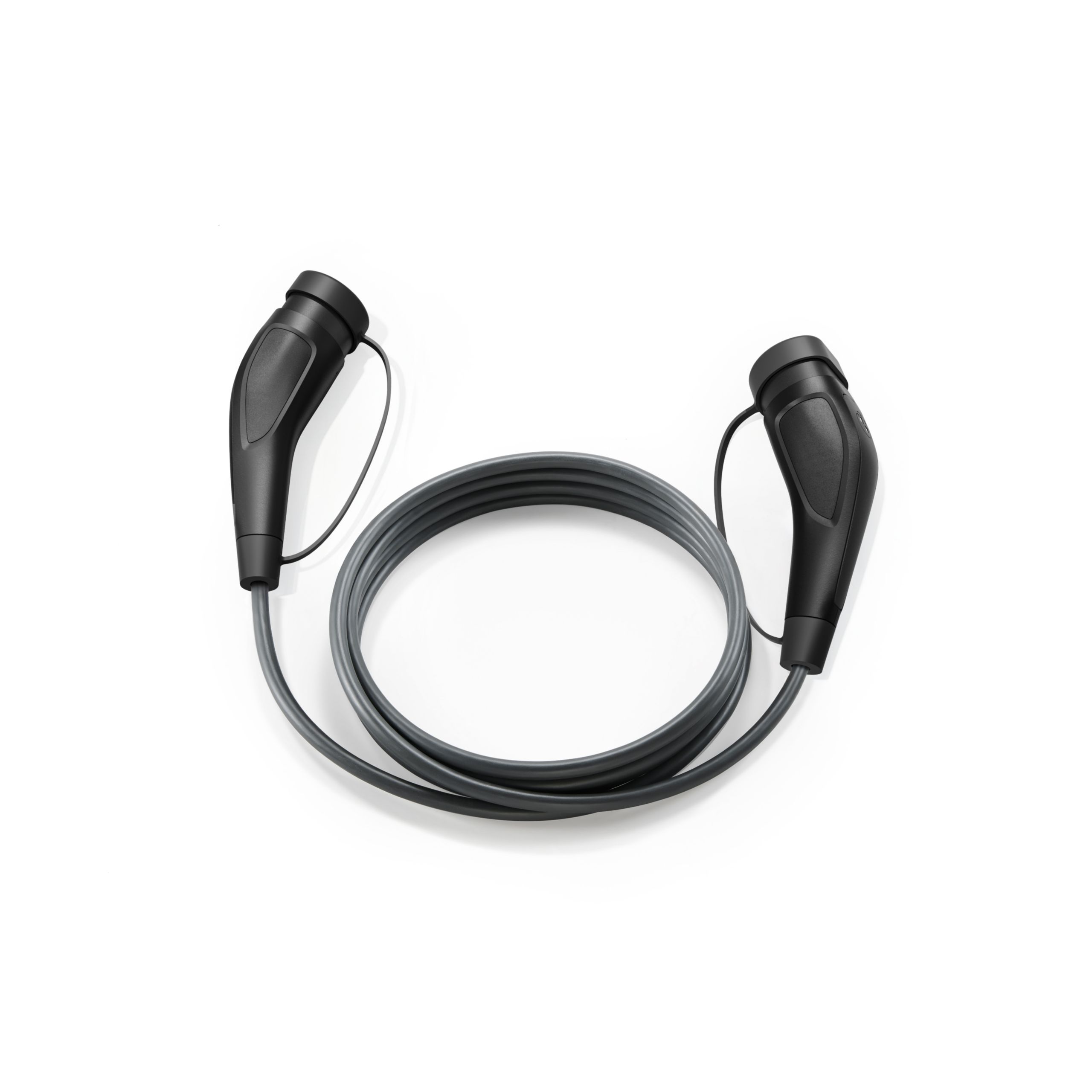 Zusammengerolltes BMW Ladekabel