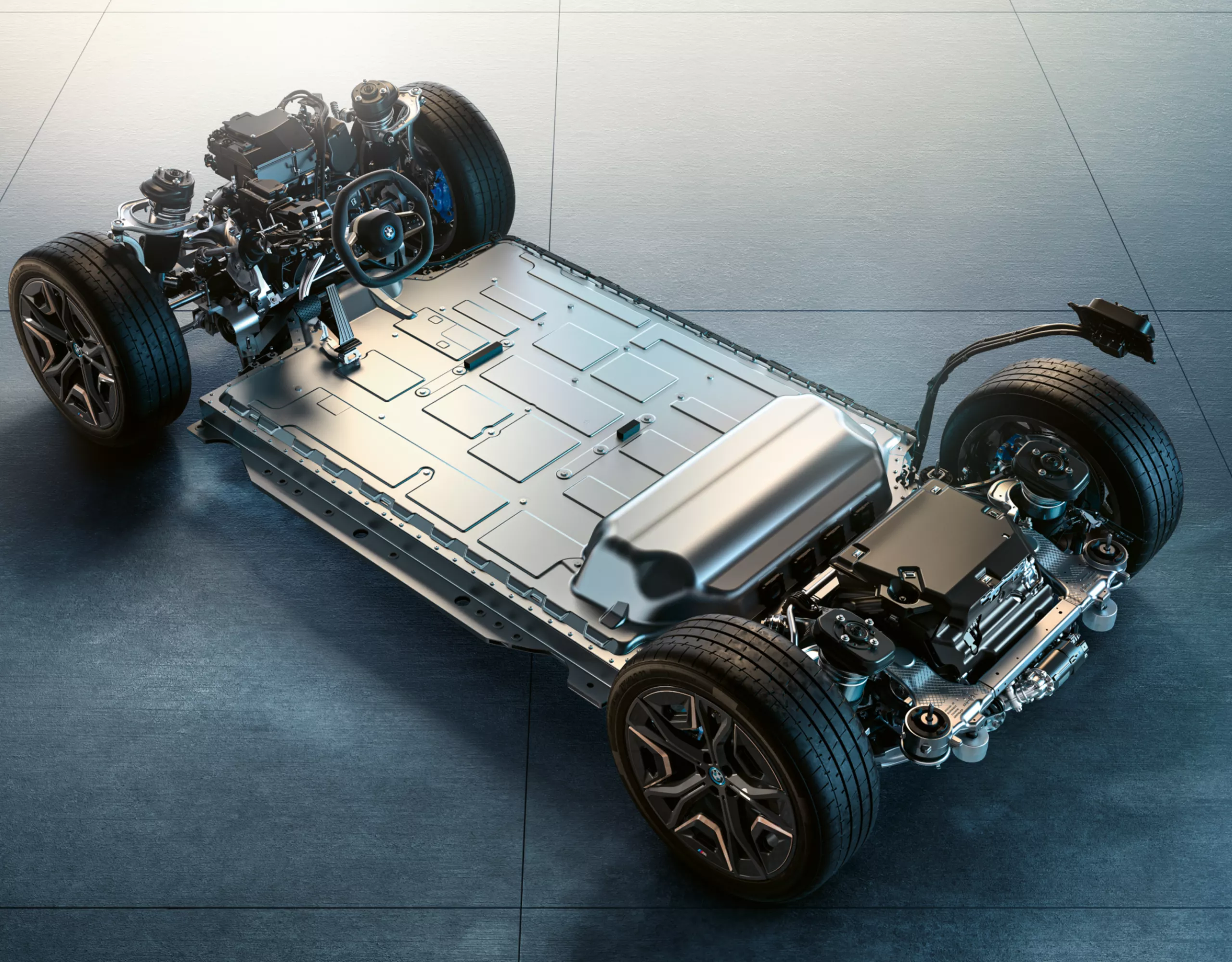 Plattform eines elektrischen BMW