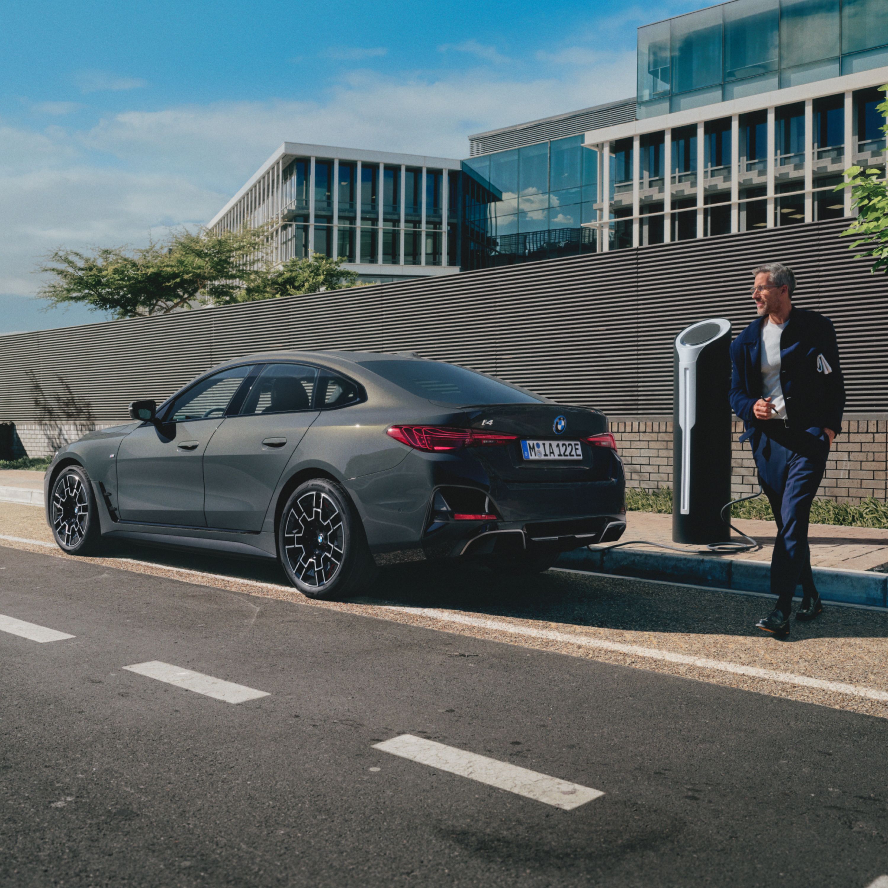 BMW elektrické vozy Nabíjení na cestách