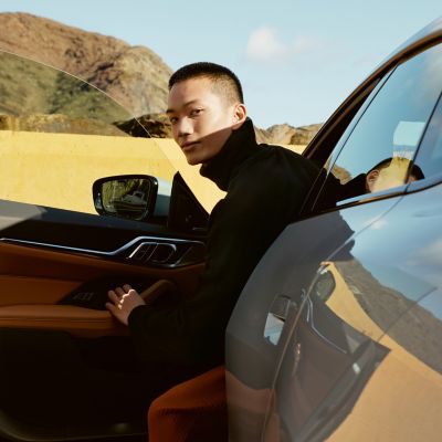 Essai sur route d’un véhicule électrique BMW