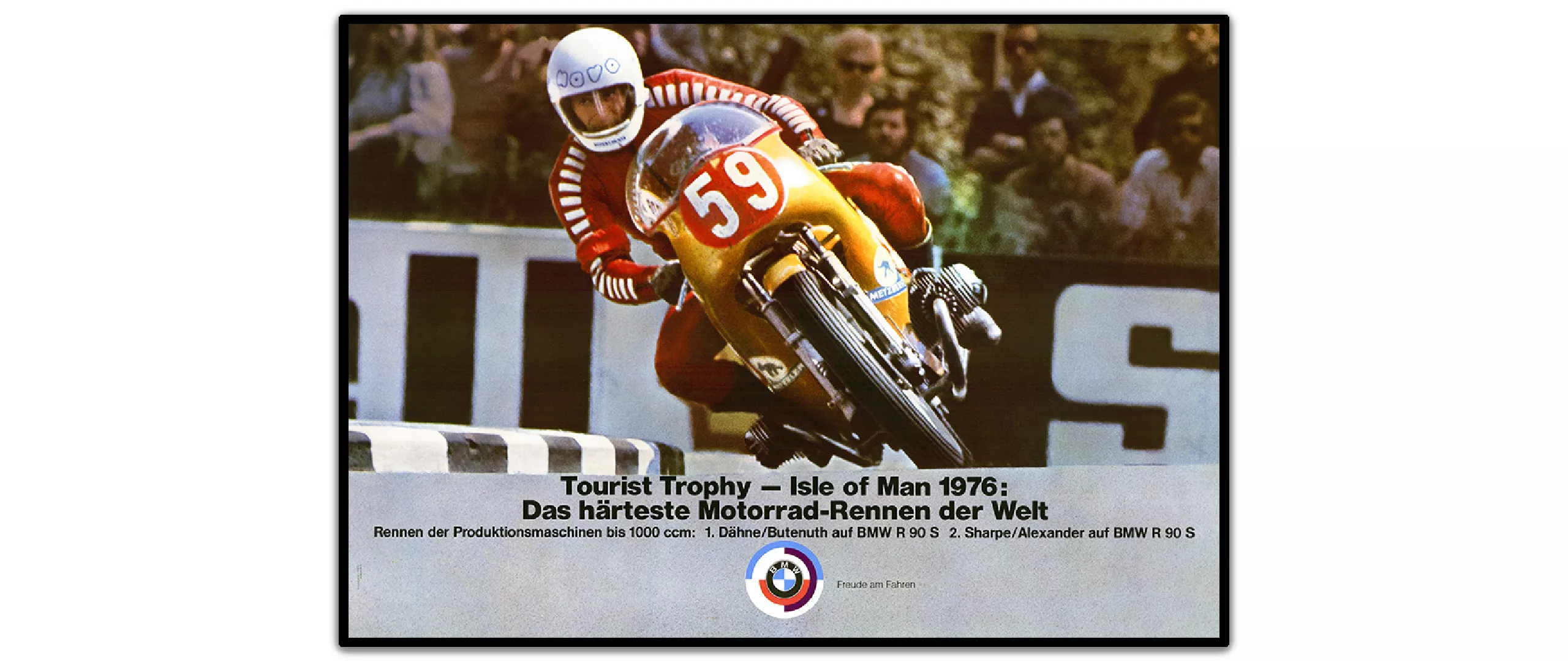 マン島TTレースのBMWビーマー