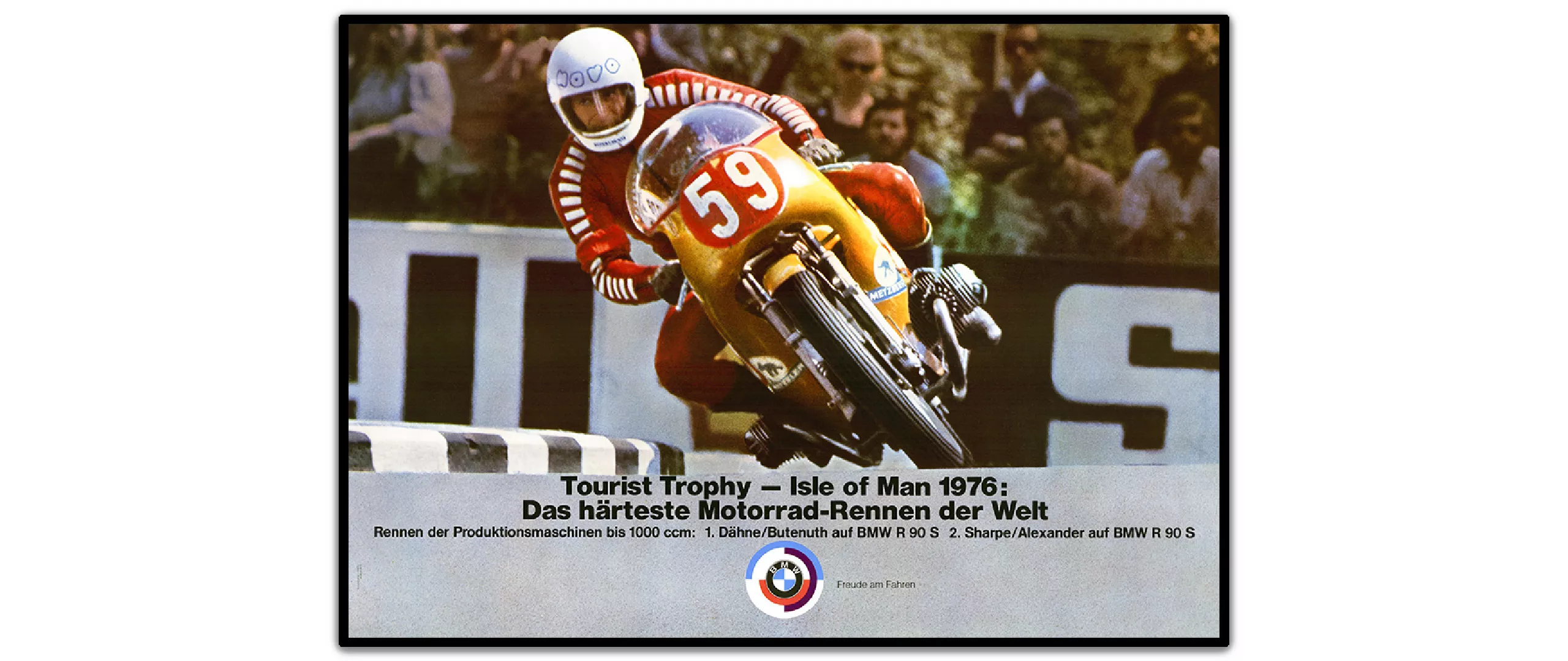 マン島TTレースのBMWビーマー