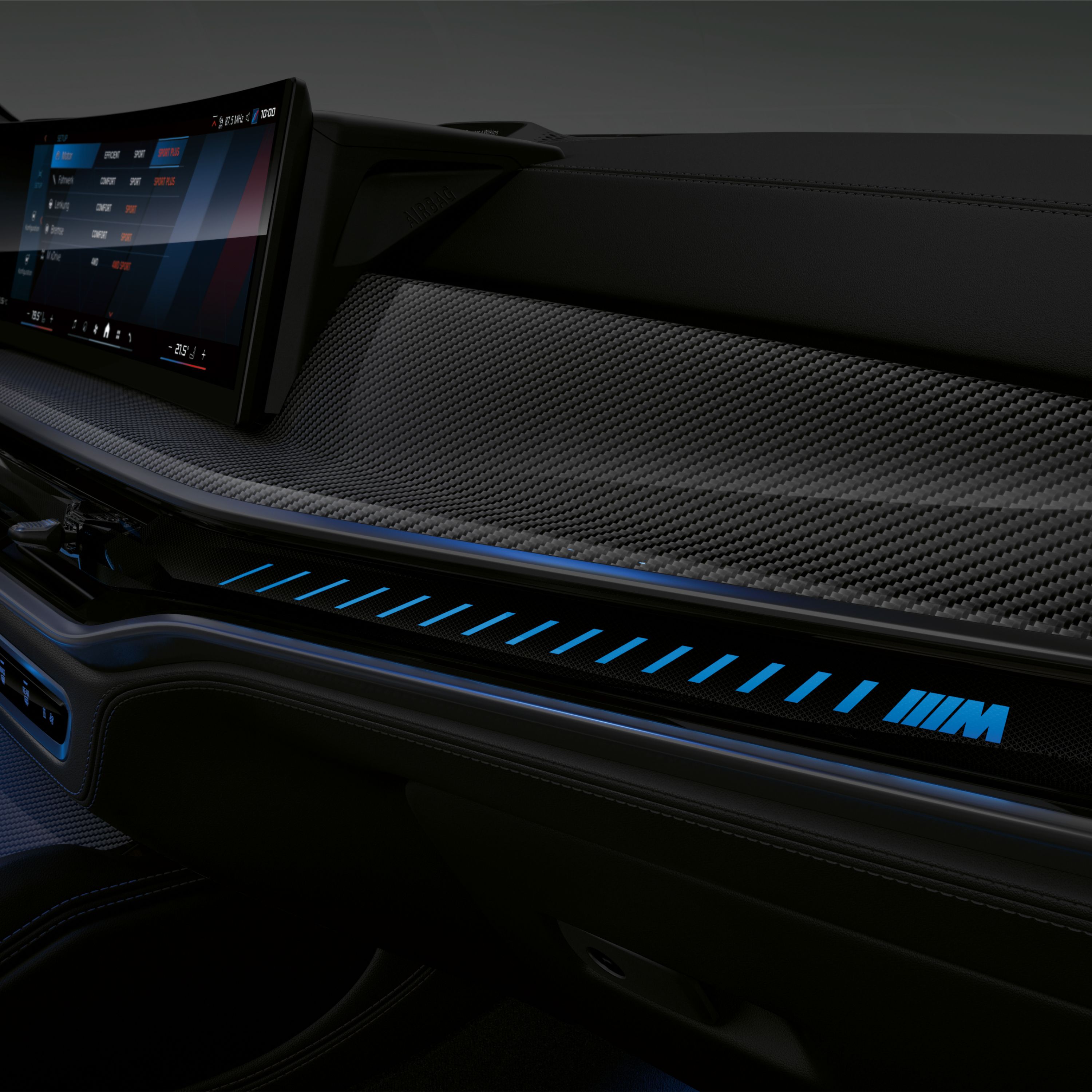 BMW X5 M Competition, bande lumineuse d'ambiance