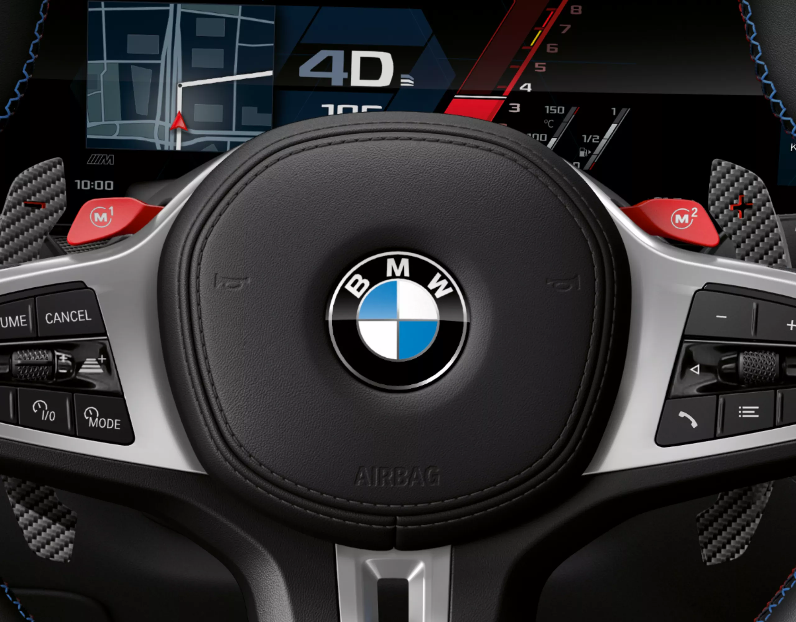 BMW X5 M Competition BMW M steering wheel with M buttons