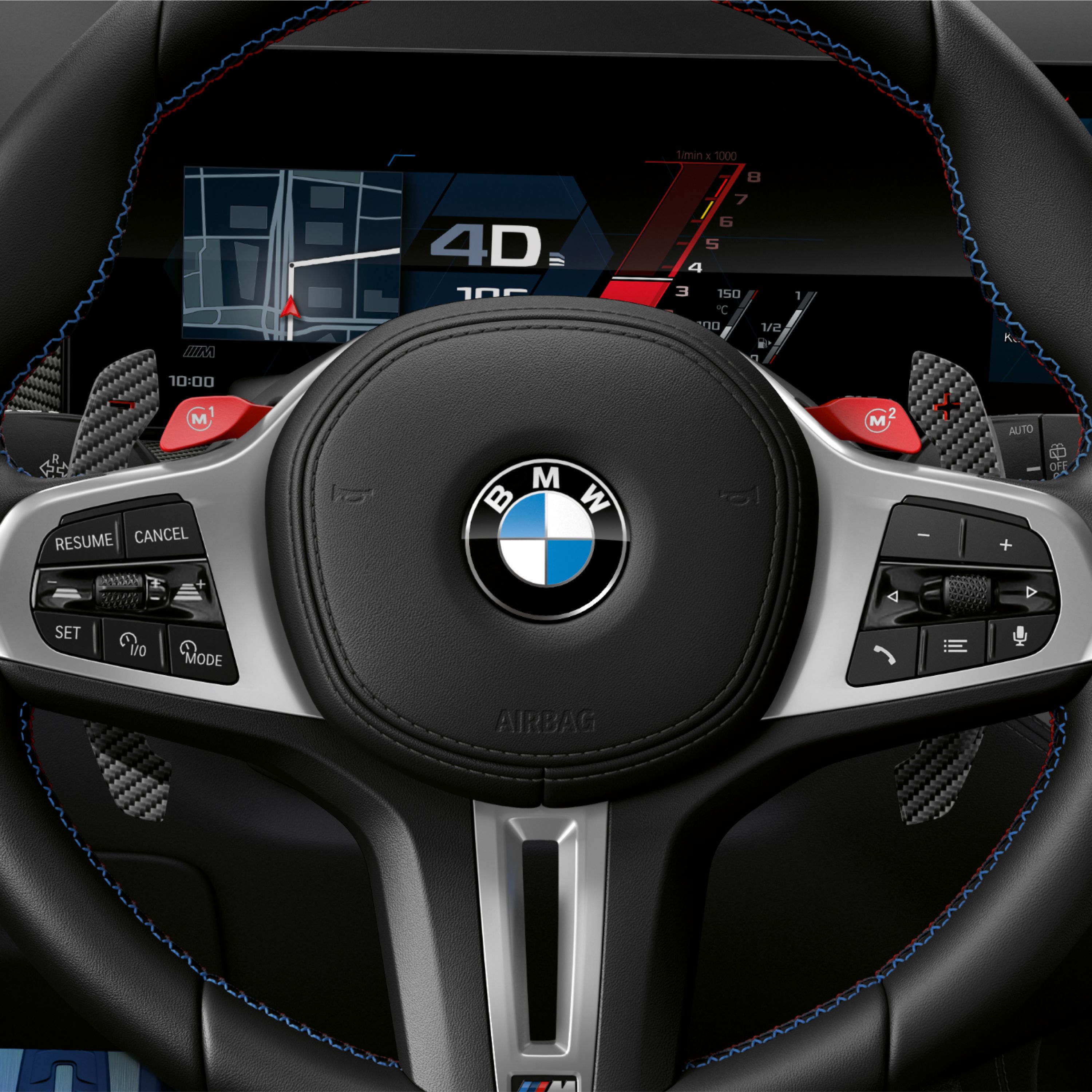 BMW X5 M Competition, volant M avec boutons M
