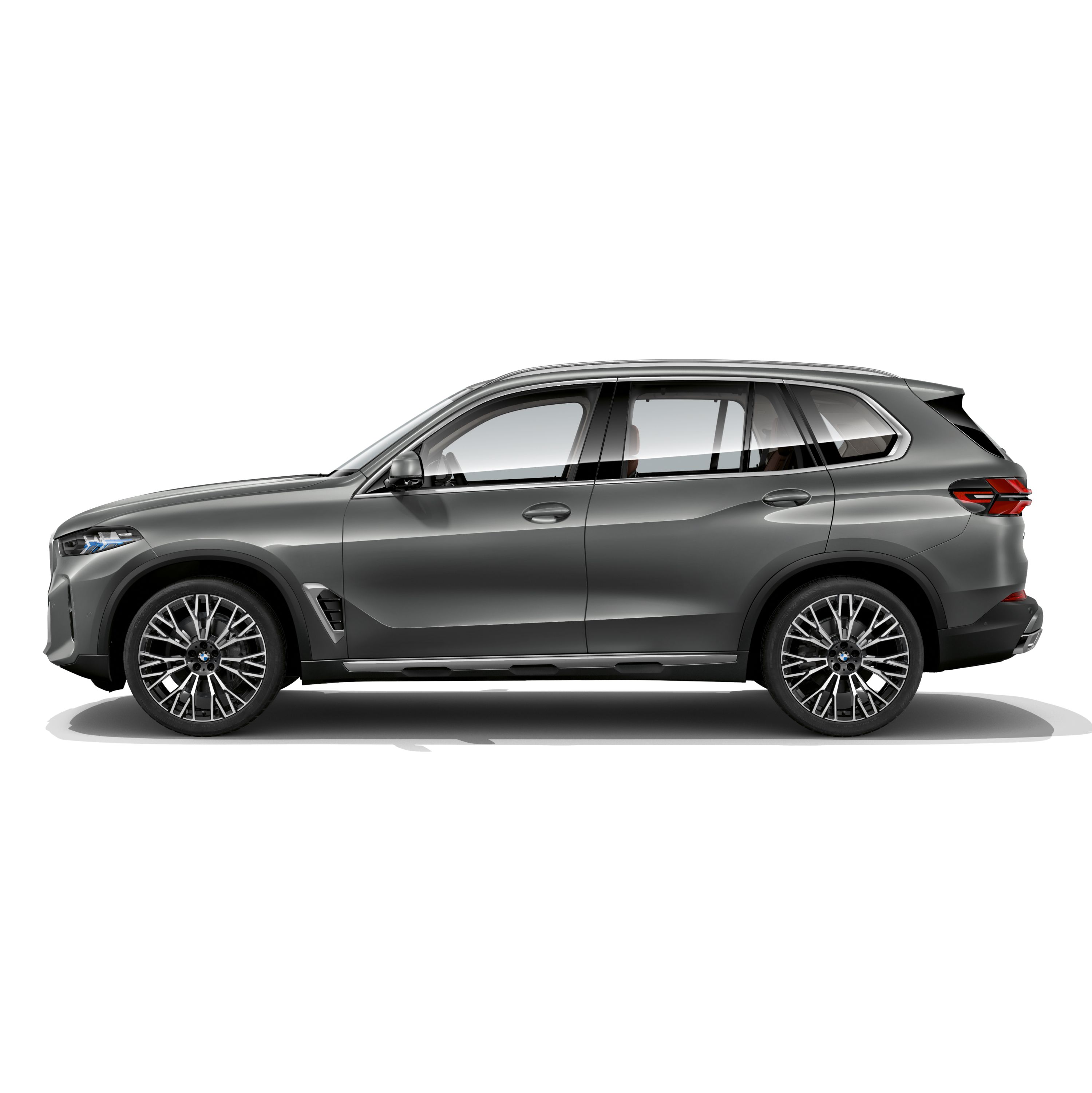 BMW X5 – 22-calowe obręcze kół BMW Individual ze stopów lekkich Multi Spoke 745 I Bicolor z ogumieniem mieszanym