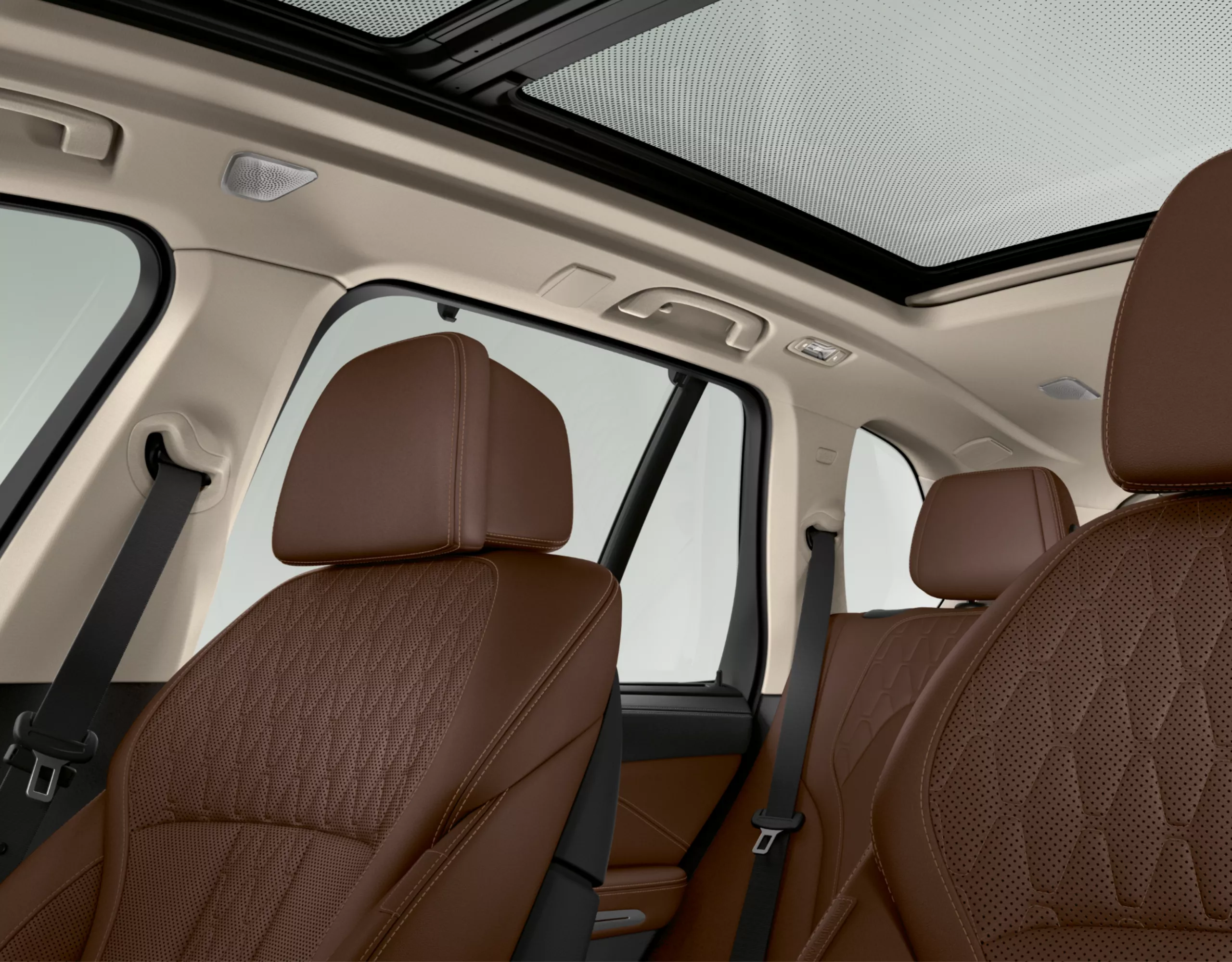 BMW X5：スカイ・ラウンジ・パノラマ・ガラス・サンルーフ