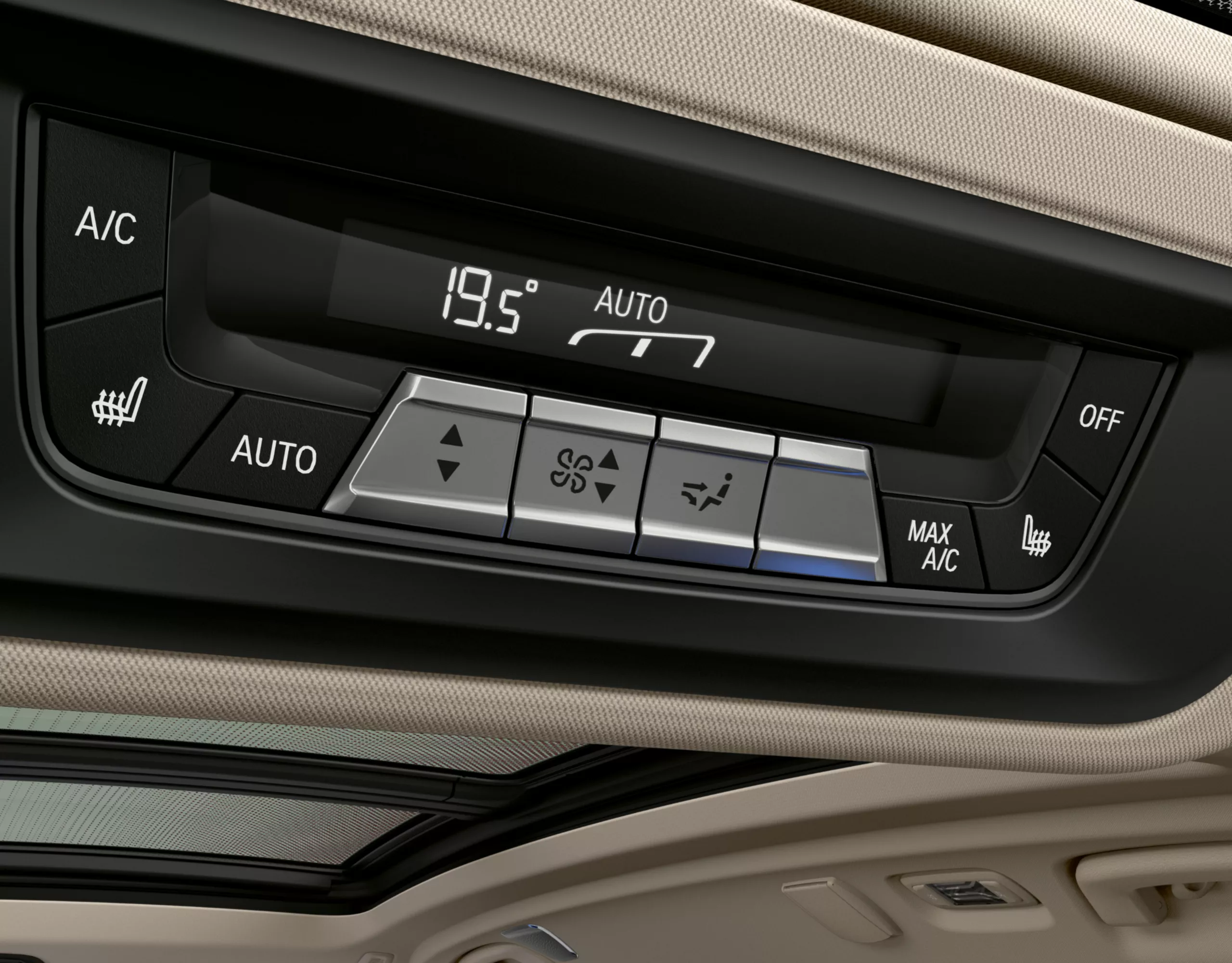 BMW X7 Klimaautomatik mit 5-Zonenregelung