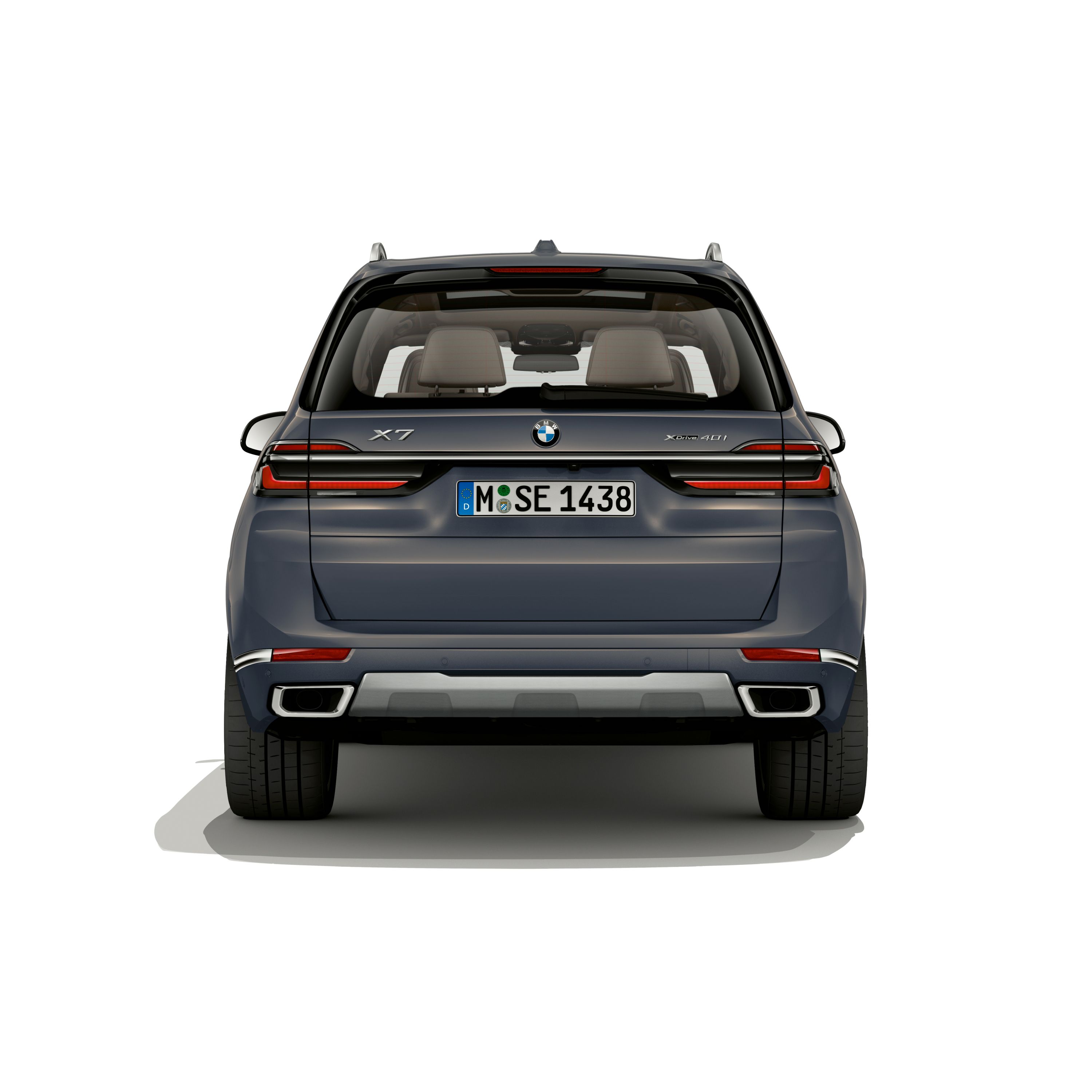 BMW X7 rear view