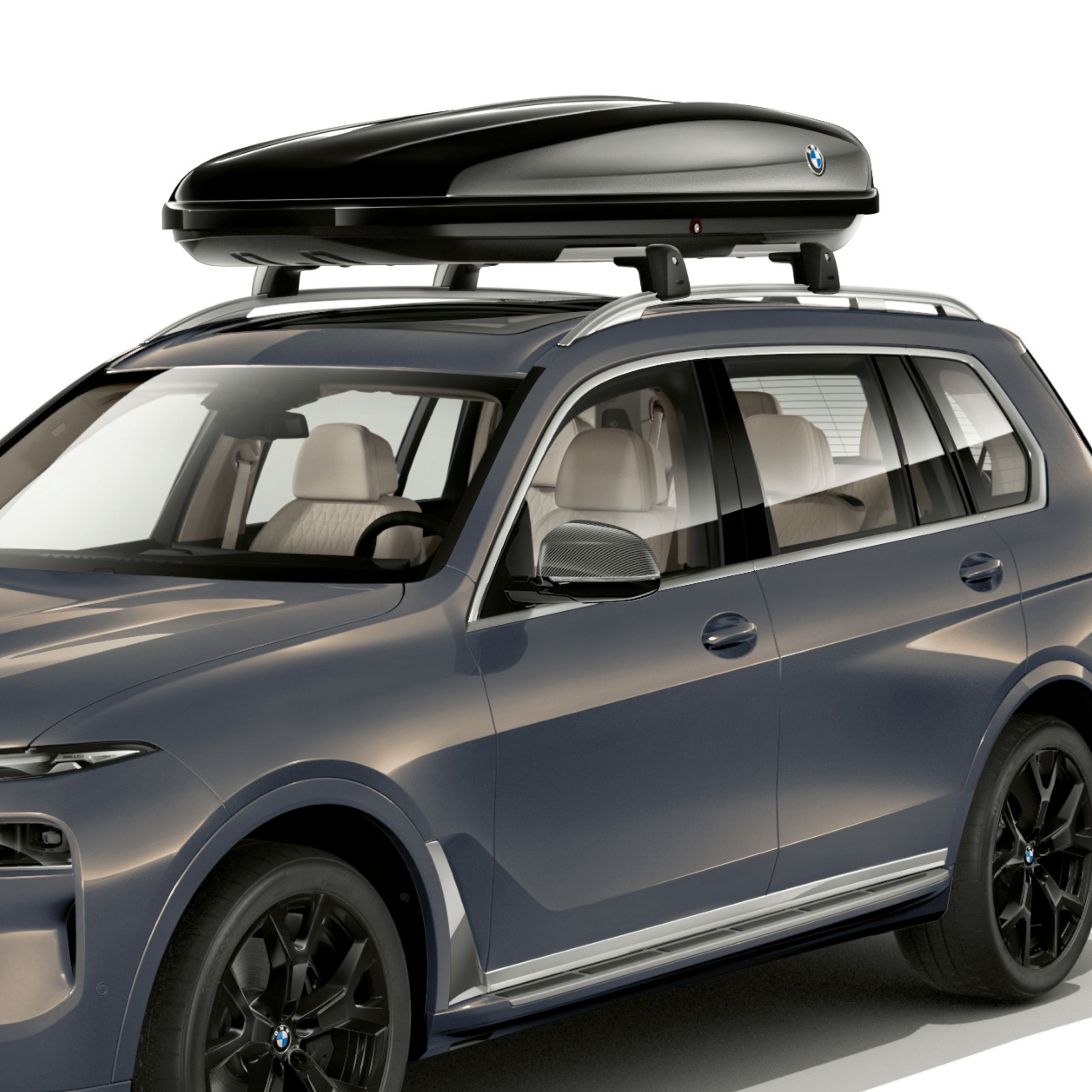 BMW X7 BMW 520 tetőbox fekete/titánezüst kivitelben