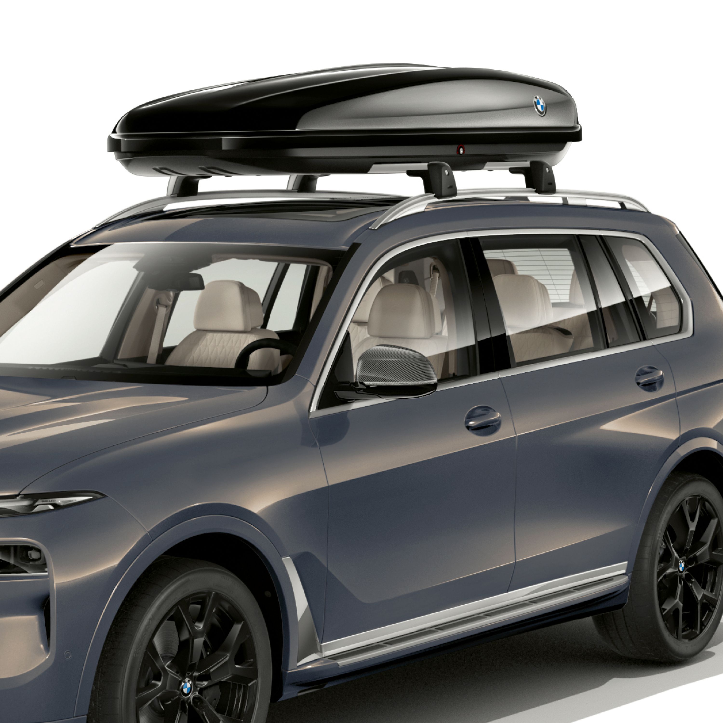 BMW X7 BMW roof box 520 black/titanium silver