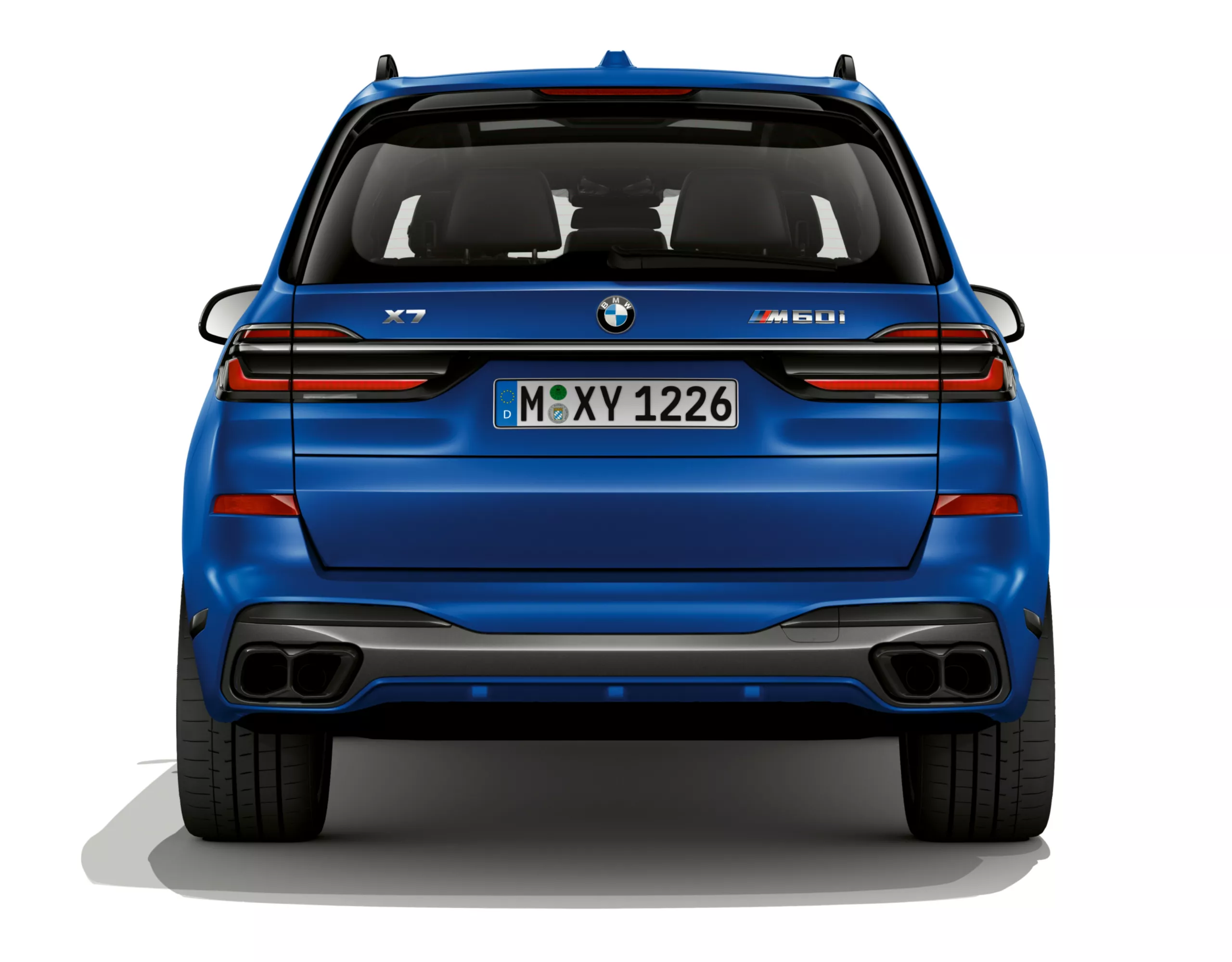 BMW X7 M60i xDrive Heckansicht