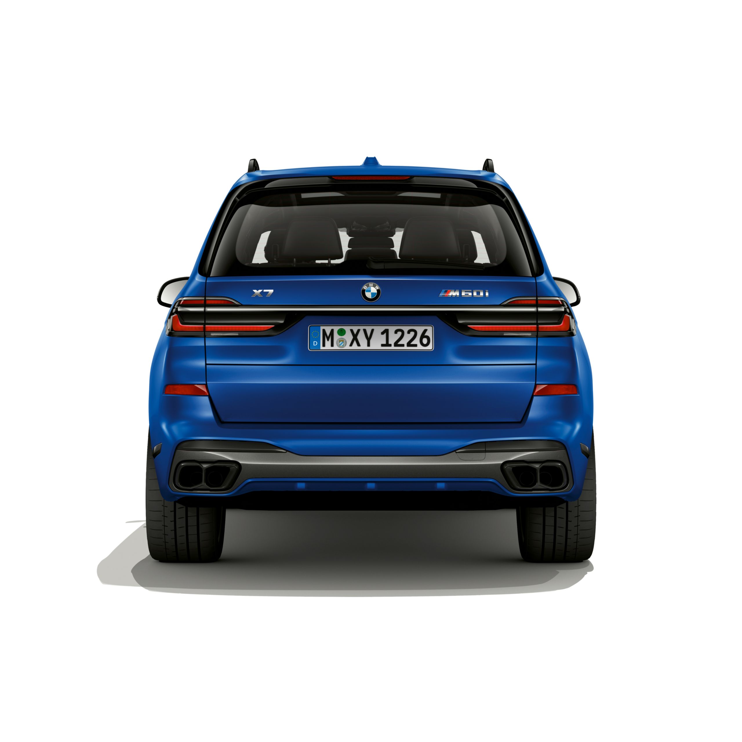 A BMW X7 M60i xDrive hátulról