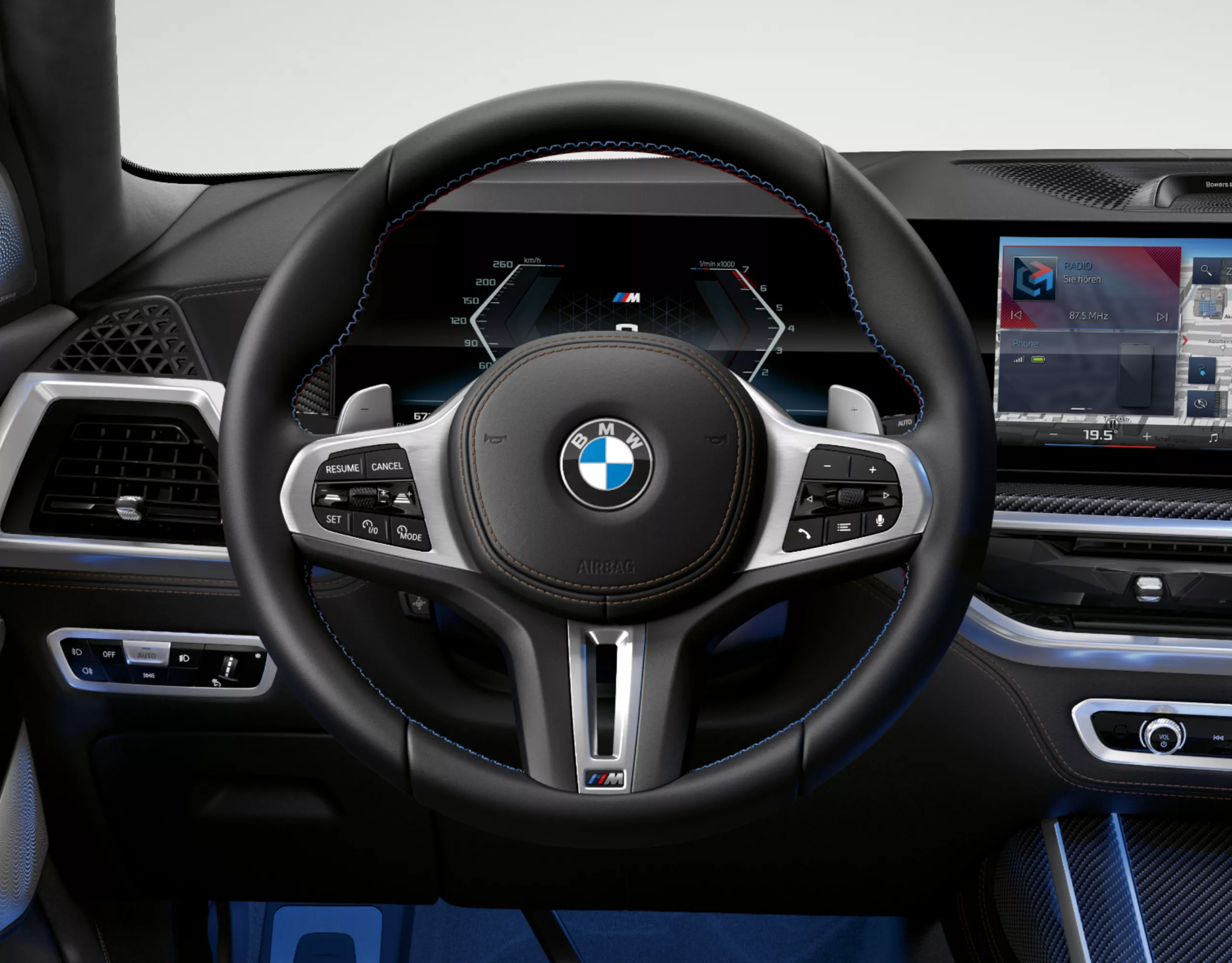 BMW X7 M60i xDrive - Volant M en cuir