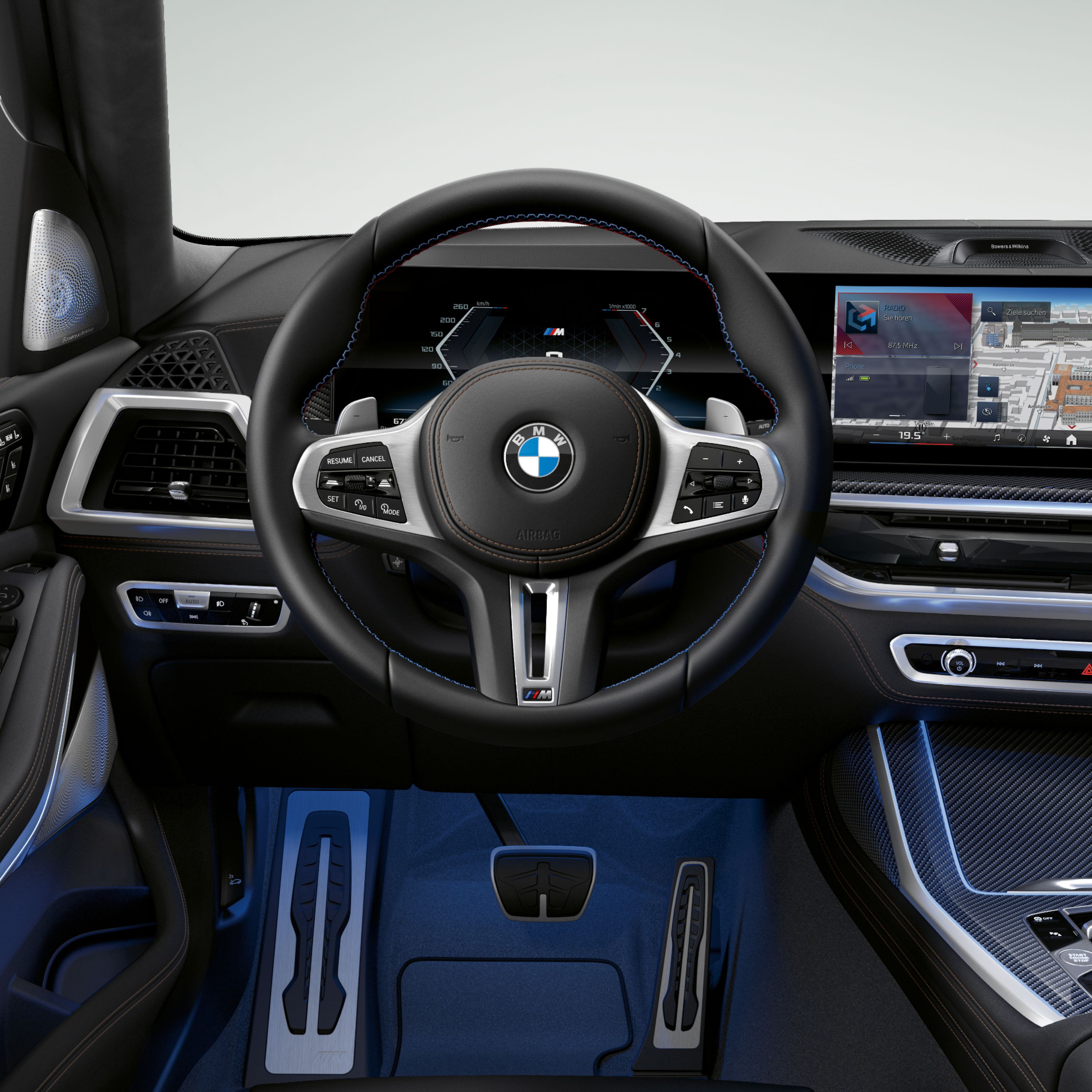 BMW X7 M60i xDrive - Volant M en cuir