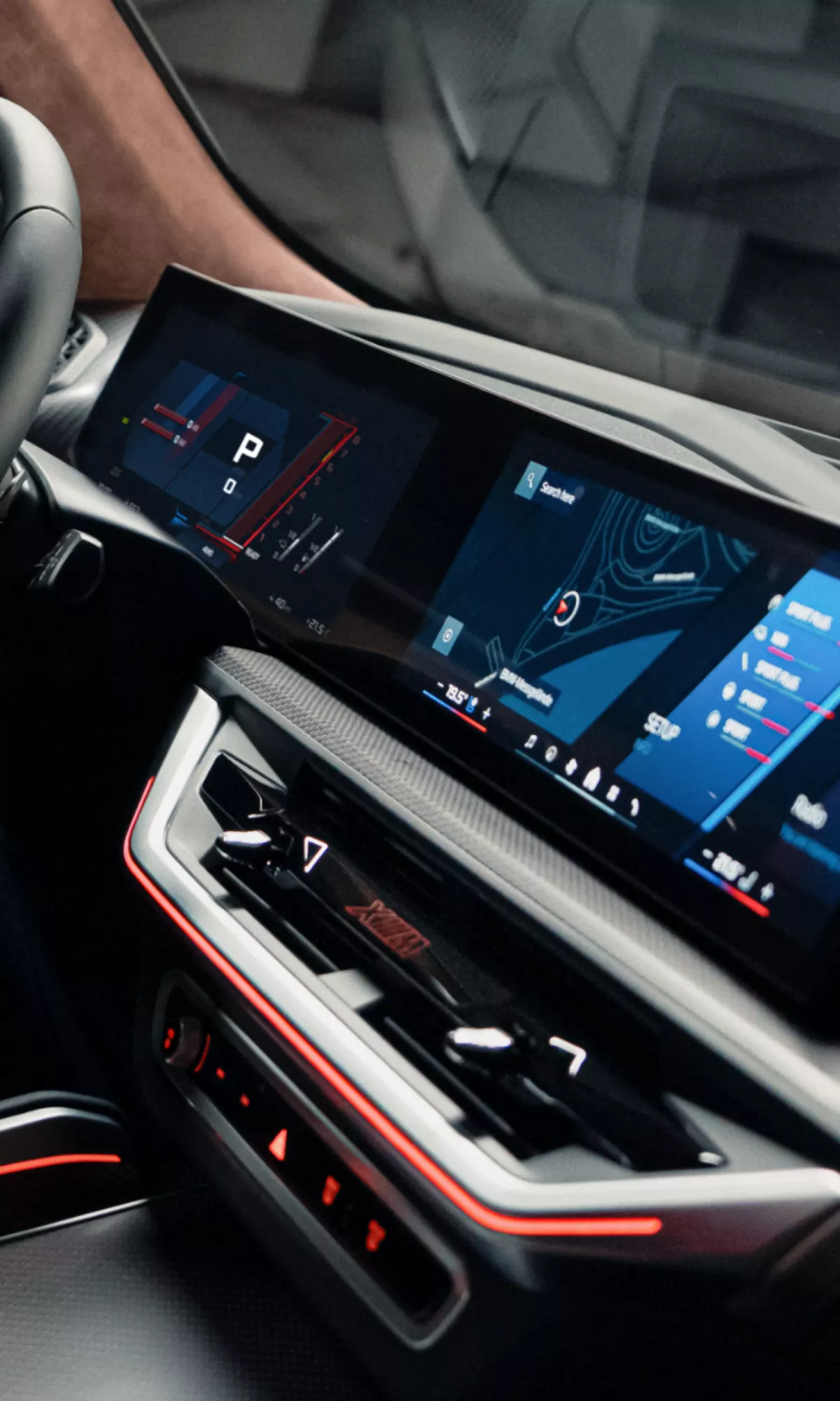 BMW Curved Display