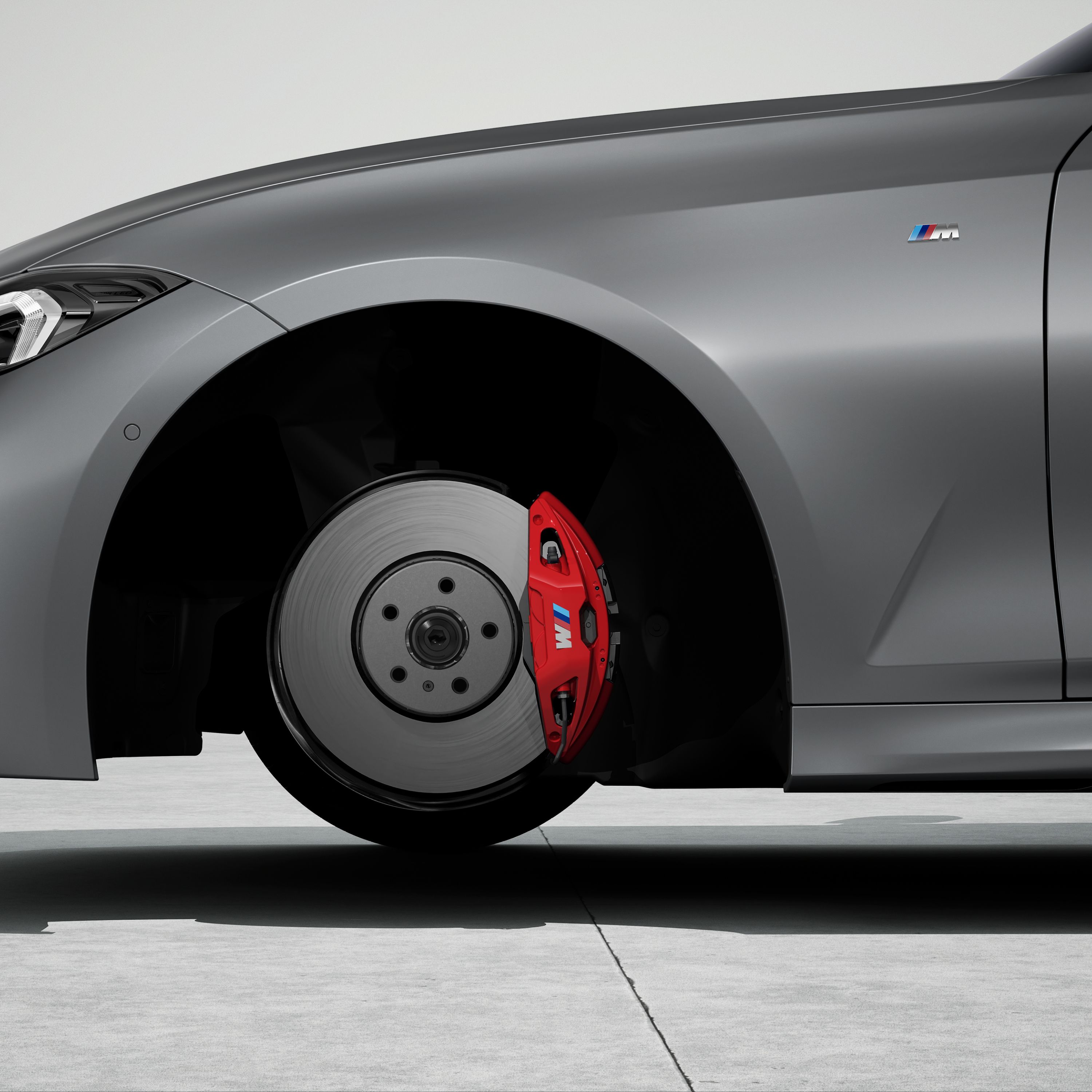 M Sport brake, red high-gloss BMW 3 Series Saloon