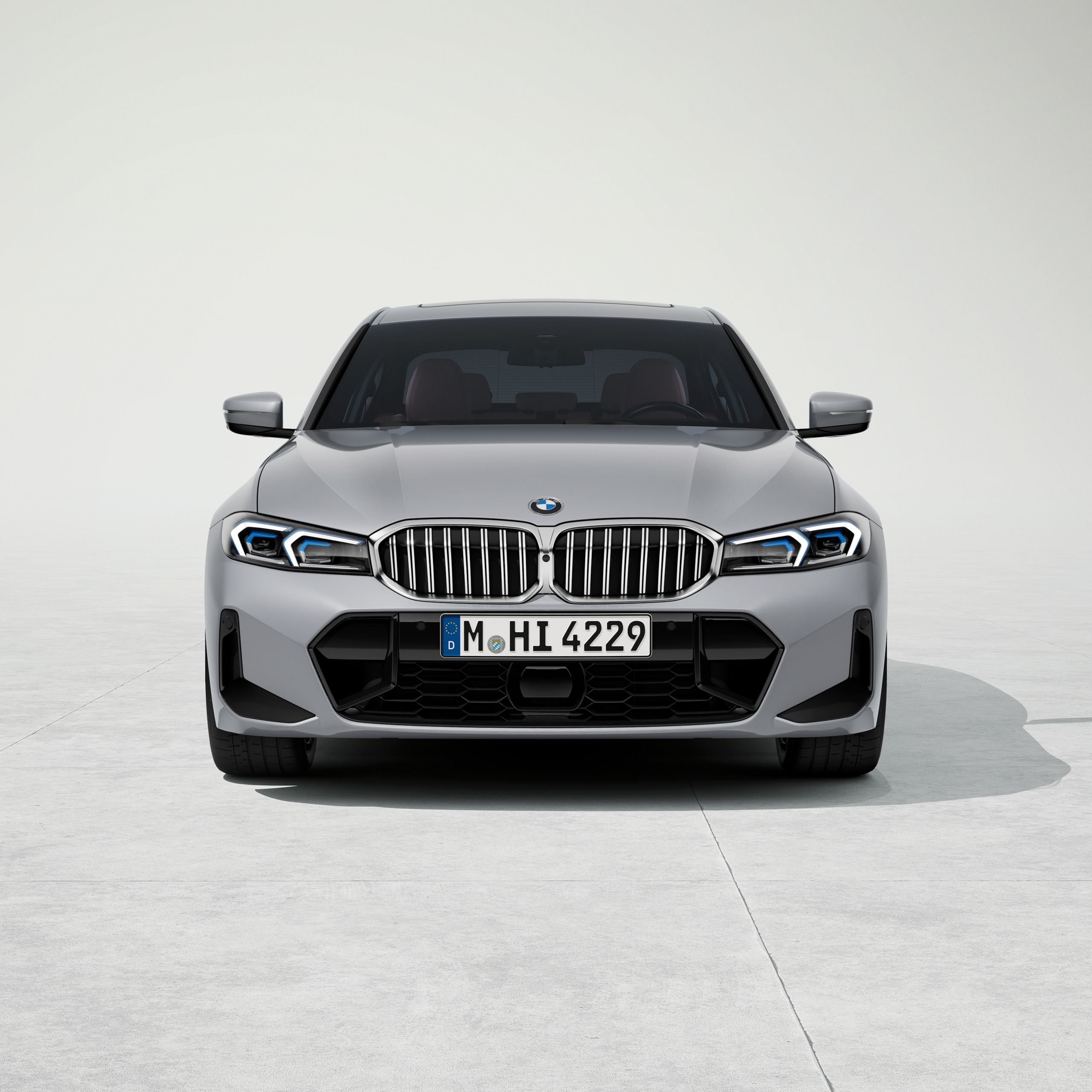 Dupla vese alakú hűtőrács, BMW 3 limousine