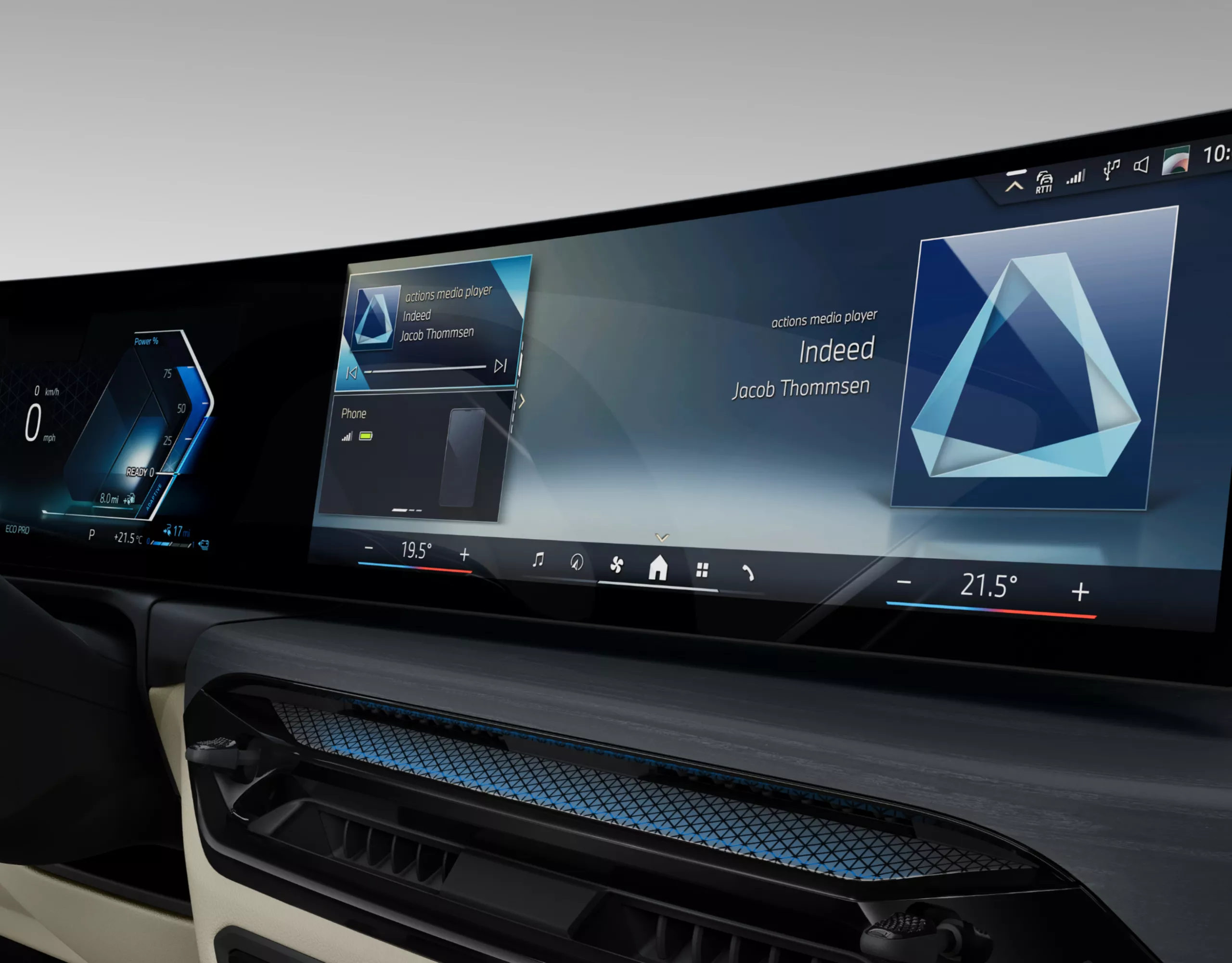 BMW iDrive Operating System 8.5 BMW 3 limousine plug-in hibrid