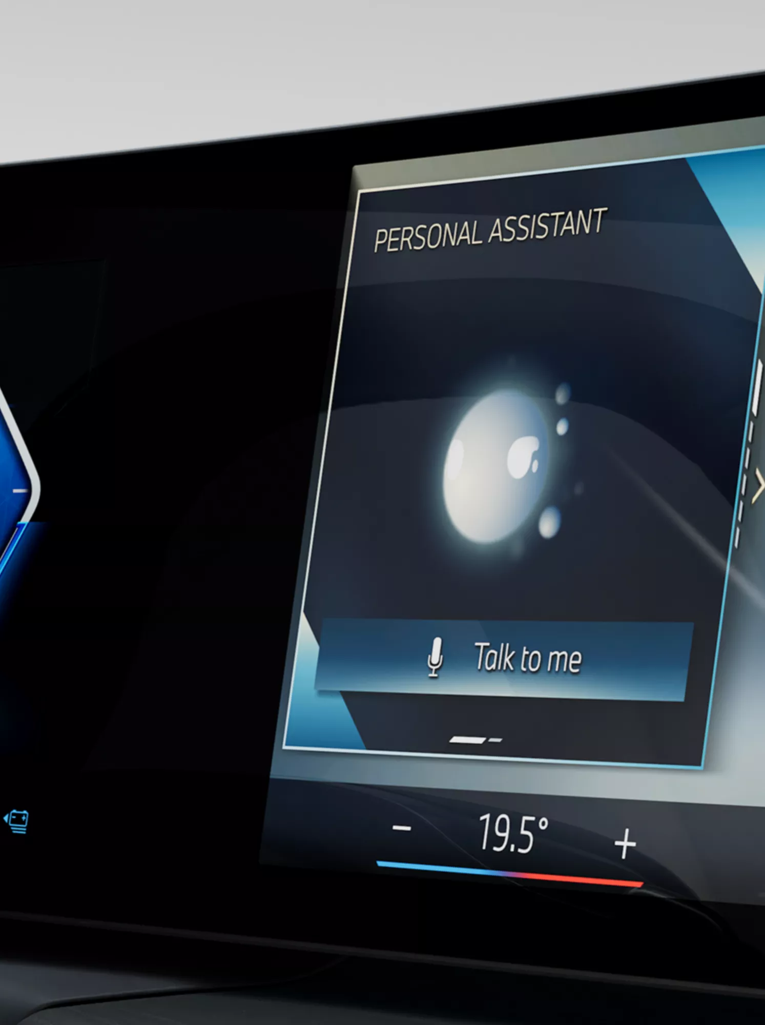 Intelligent Personal Assistant BMW do BMW Série 3 Sedã plug-in híbrido. 