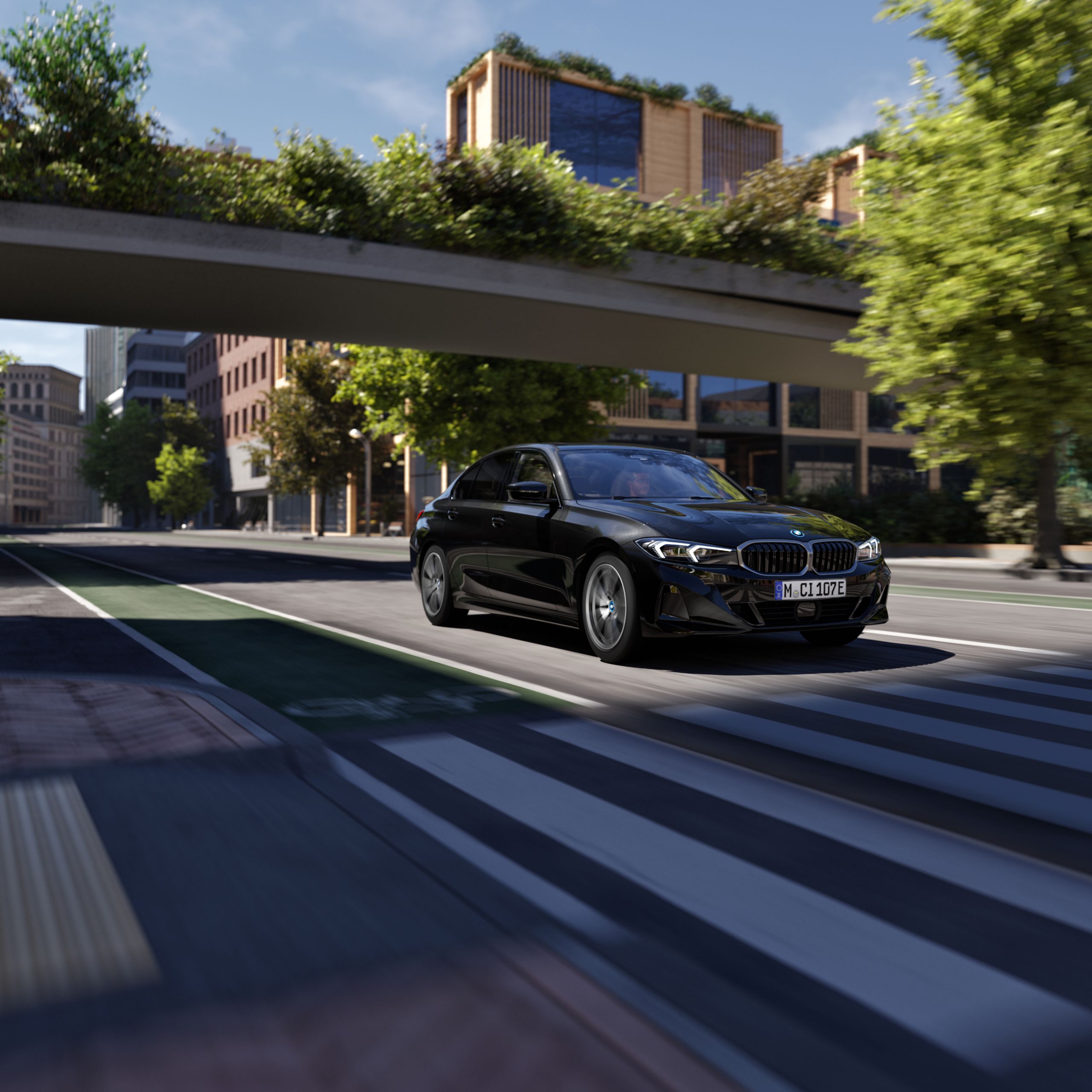 BMW 3. seeria sedaan, pistikhübriid