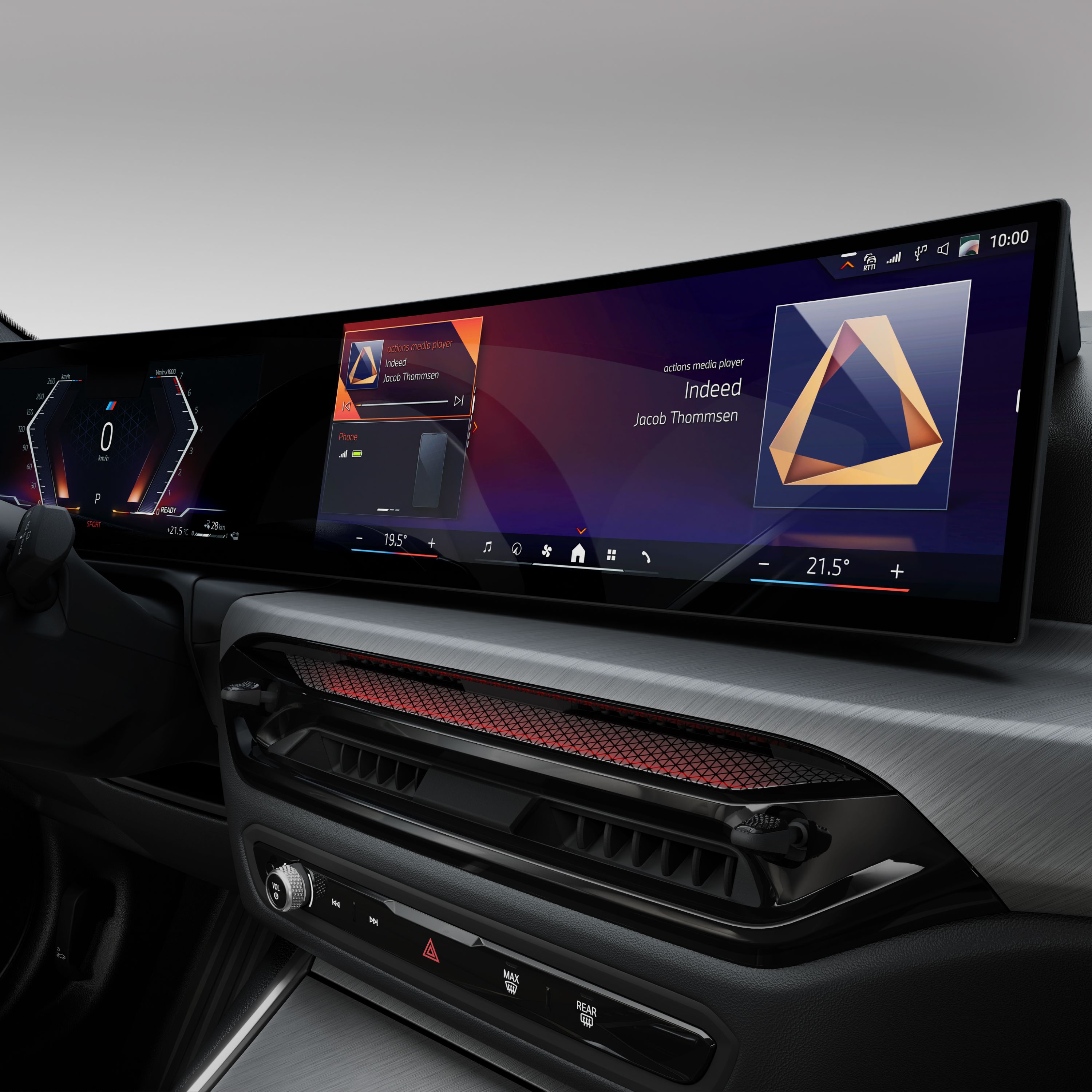 Операционная система BMW iDrive 8.5 подключаемого гибрида BMW 3 серии Touring