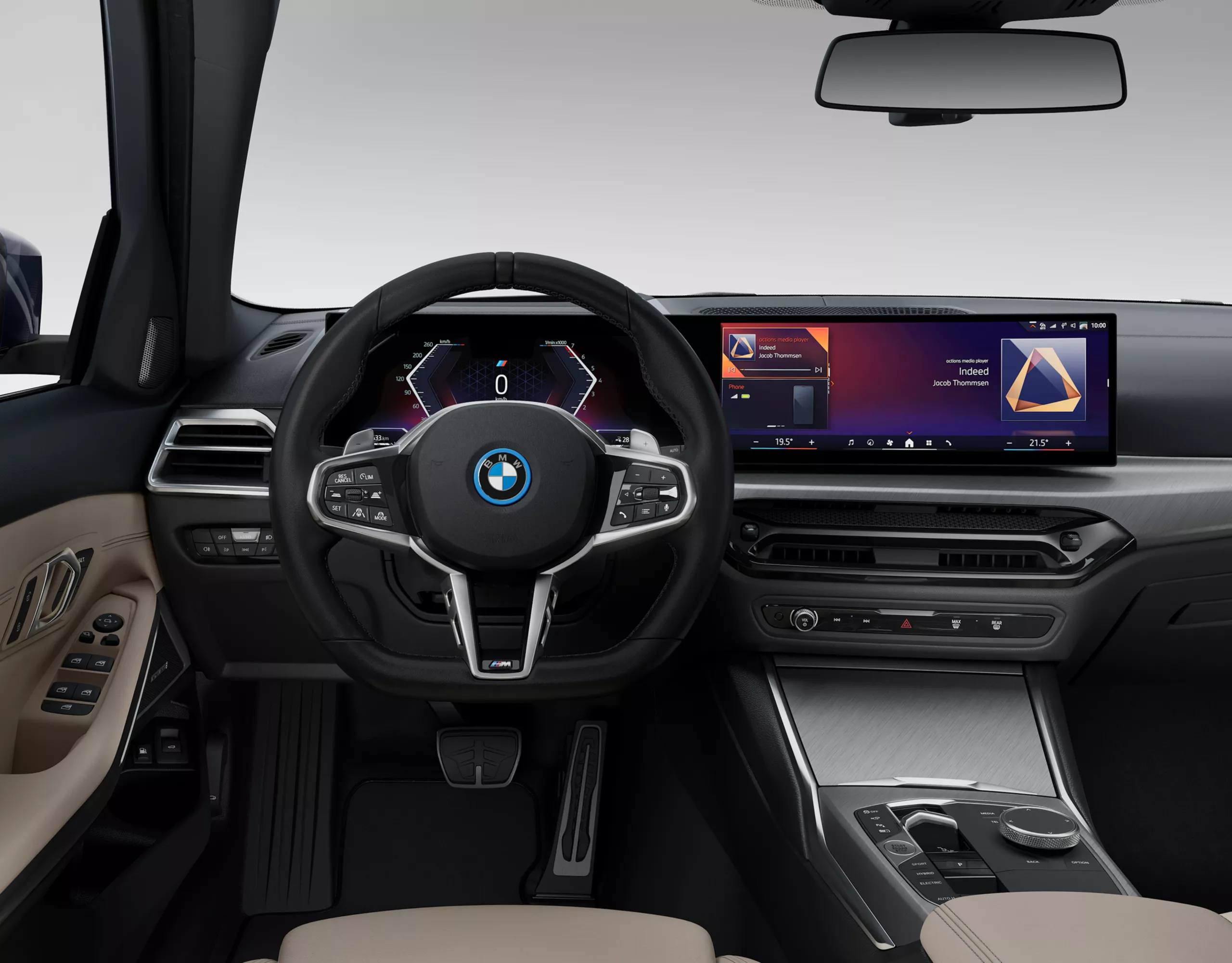 Priključni hibrid BMW serije 3 Touring, nova armaturna plošča