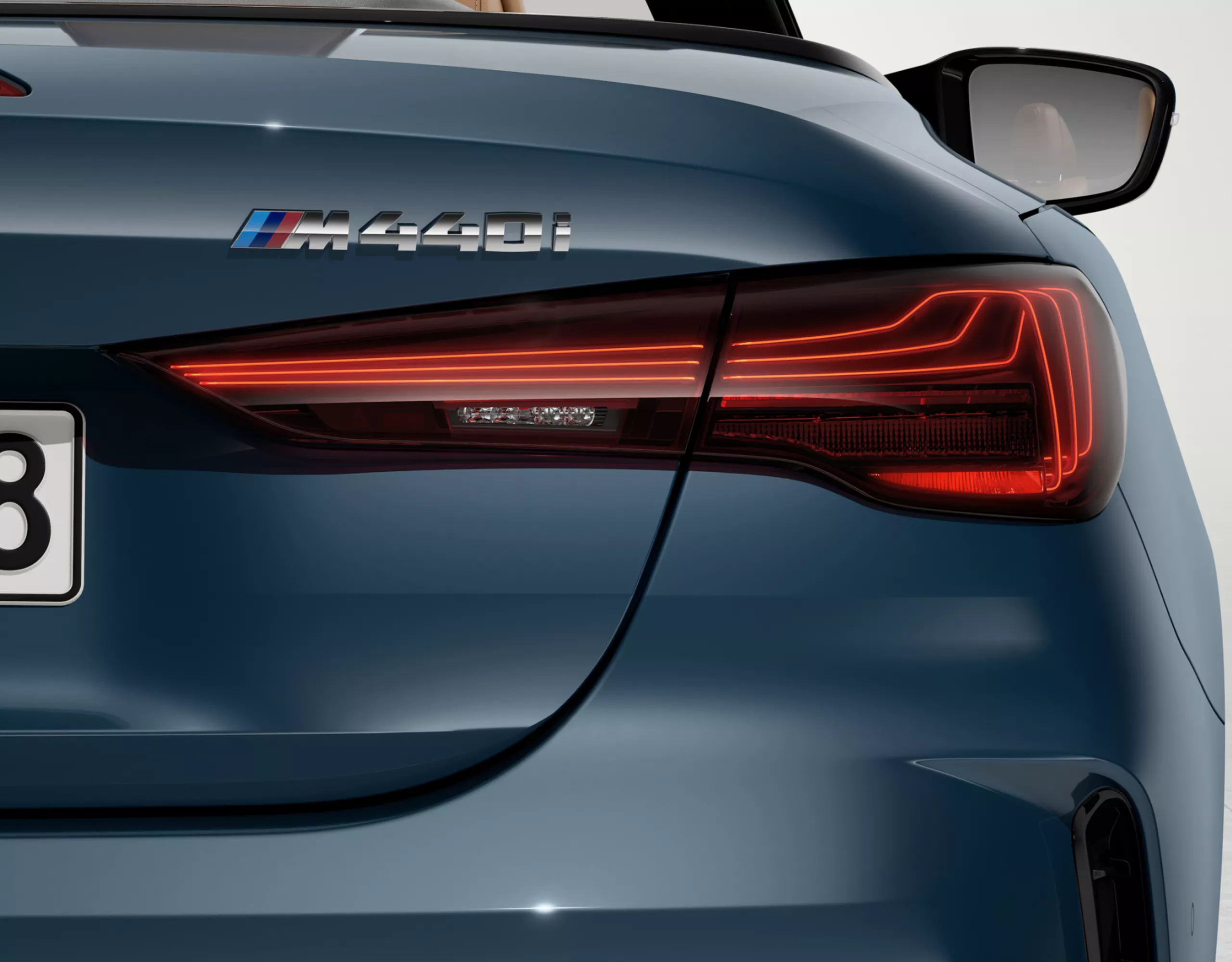 Nuevo diseño de faros delanteros del BMW Serie 4 Cabrio