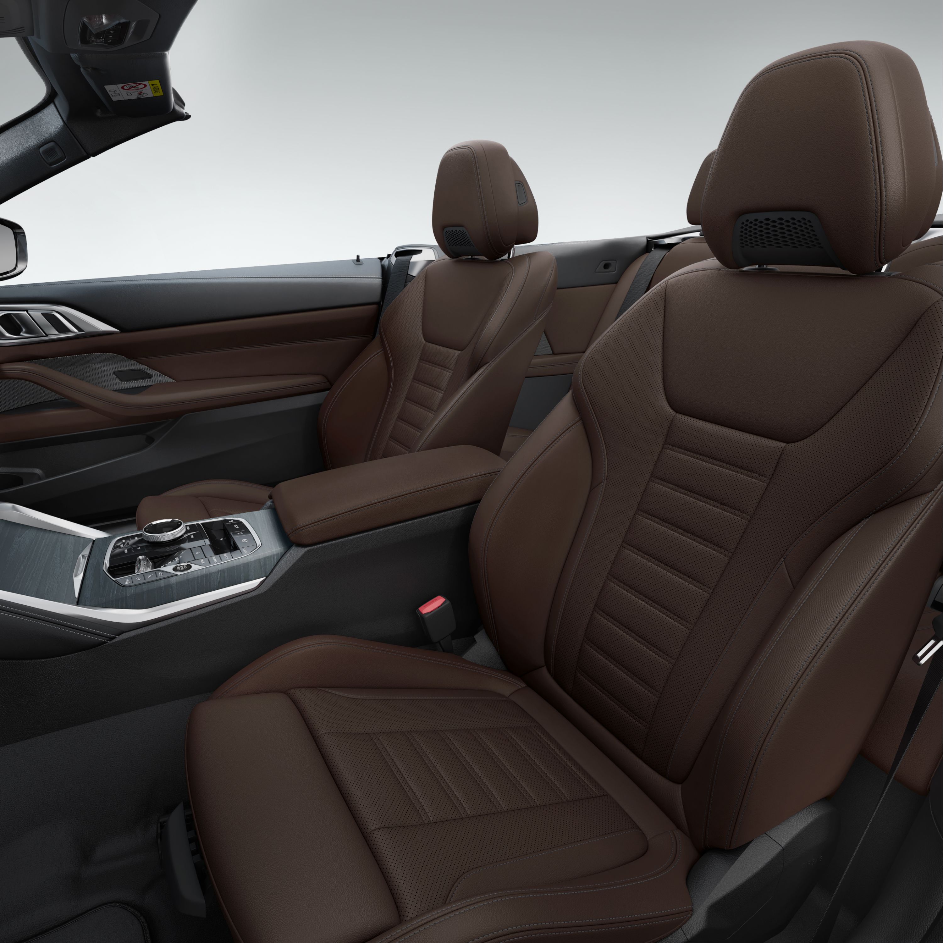BMW 4. sērijas Convertible, jauns sēdekļu pārvalku dizains