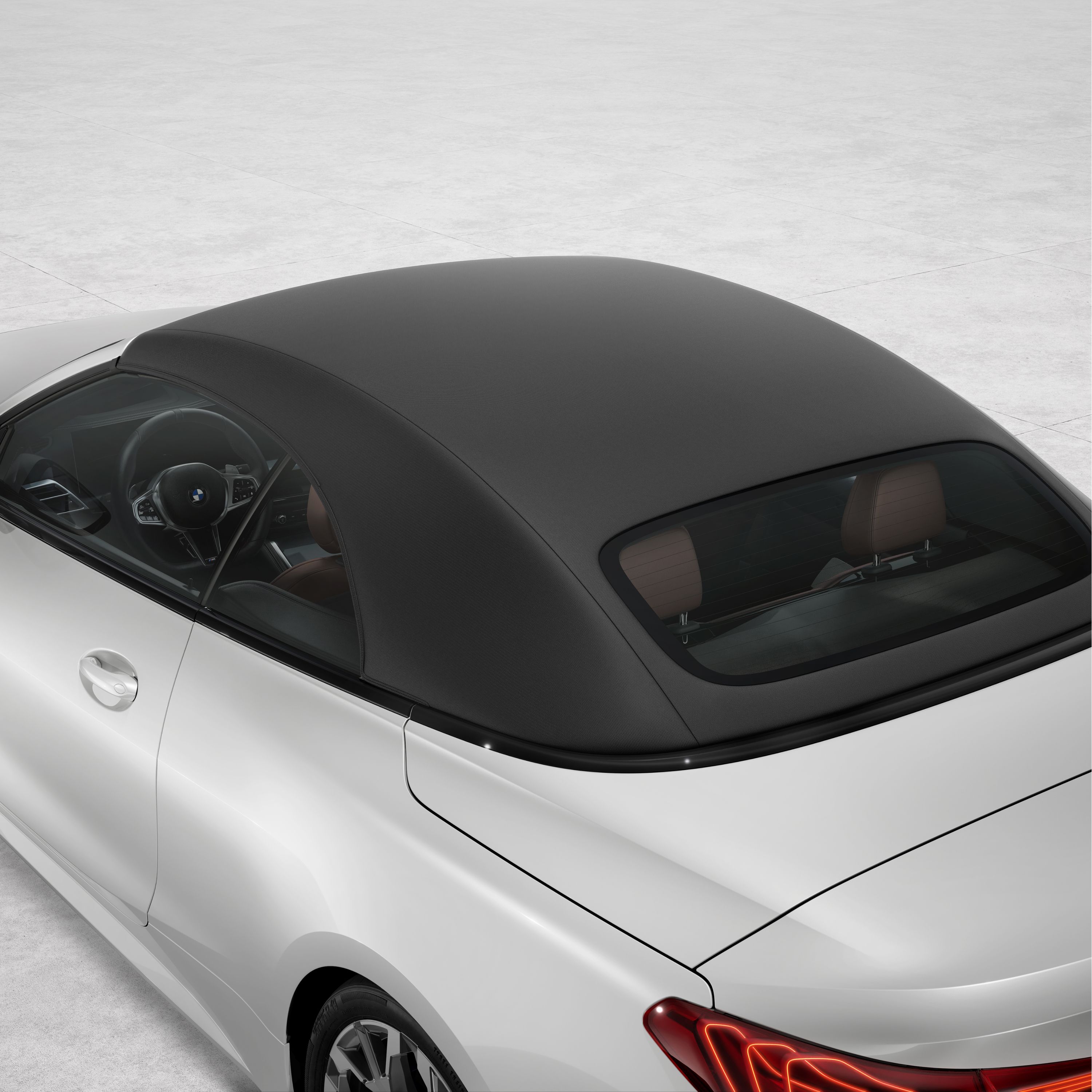 The tailored soft top on the BMW 4 Series Convertible