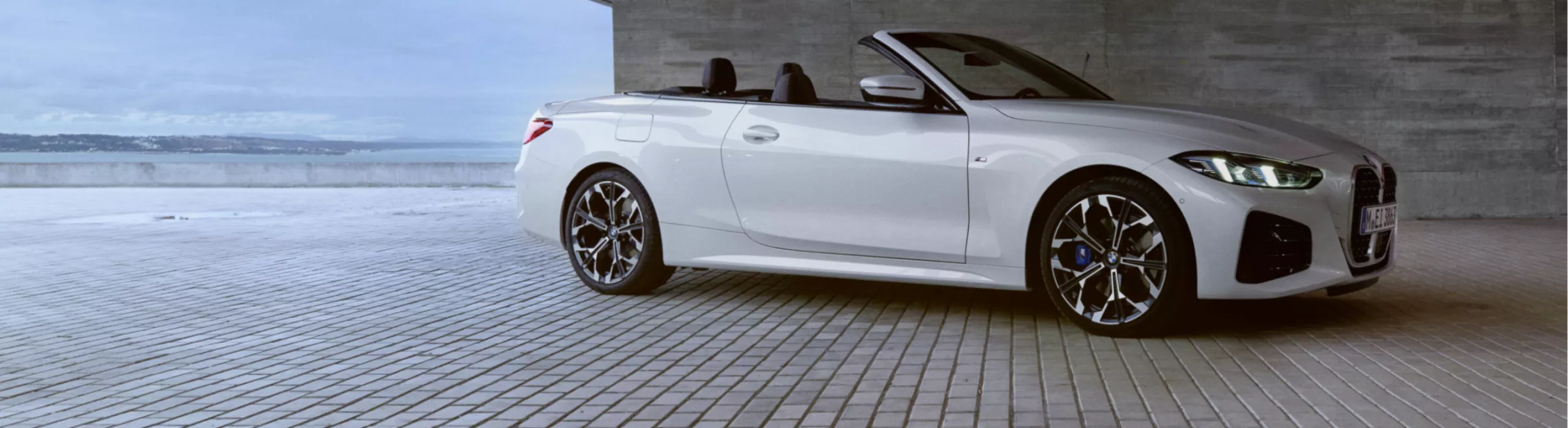 BMW Serie 4 Cabrio en Mineral White