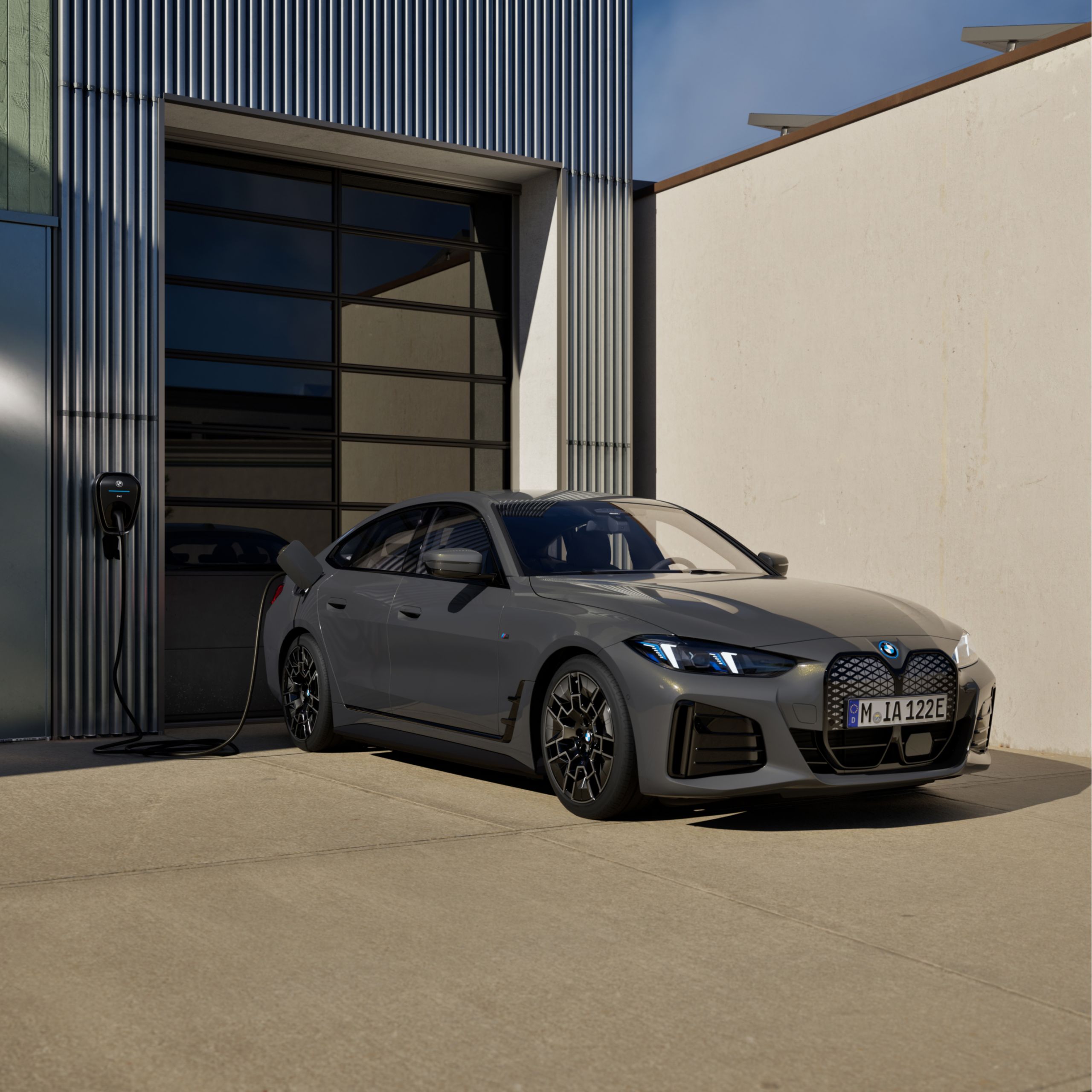 A BMW i4 Gran Coupé G26 otthoni töltése