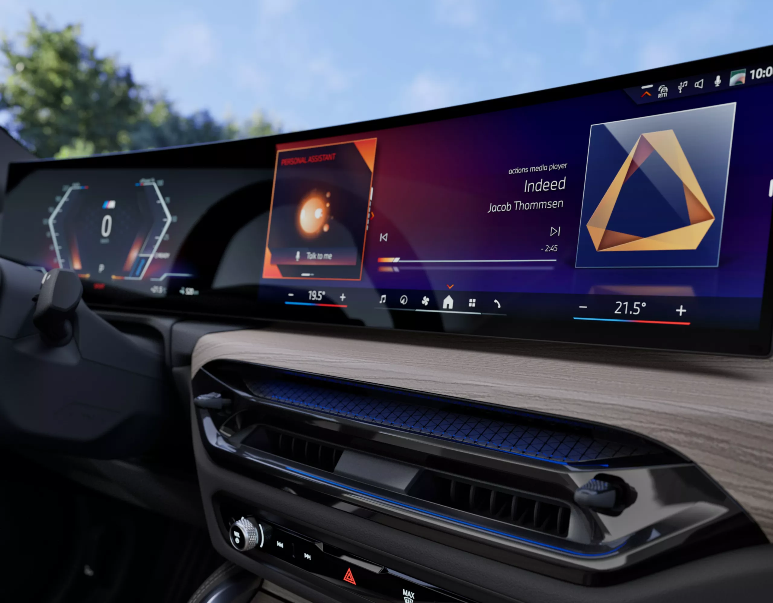 BMW i4 그란 쿠페 BMW iDrive OS 8.5