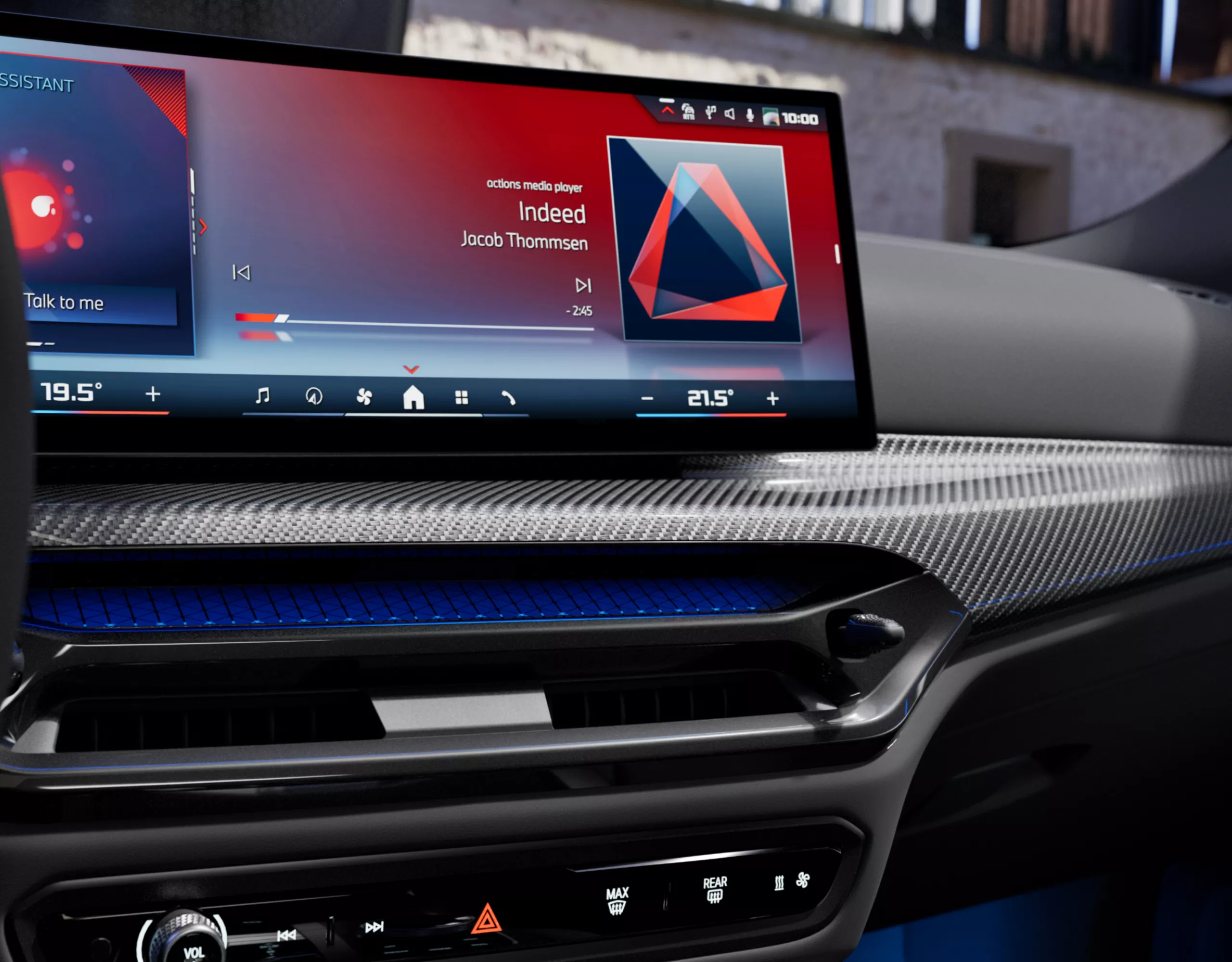 BMW i4 M60 xDrive M Interieurleisten 'Carbon Fibre'