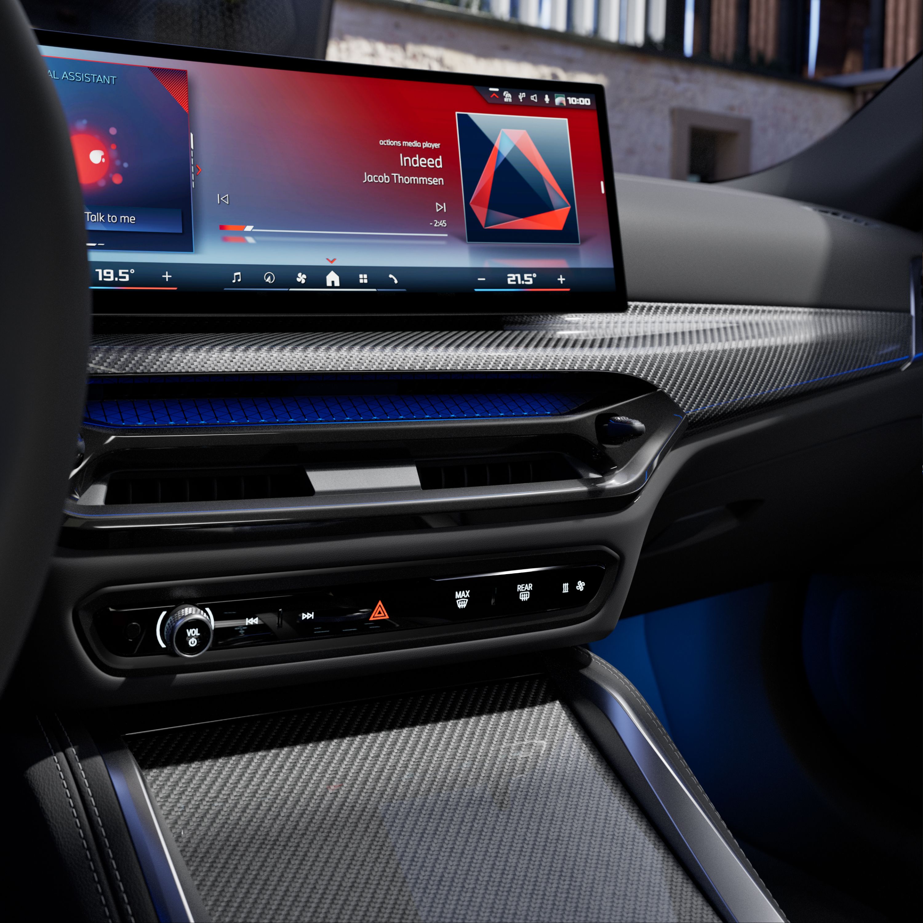 BMW i4 M60 xDrive M Interieurleisten 'Carbon Fibre'