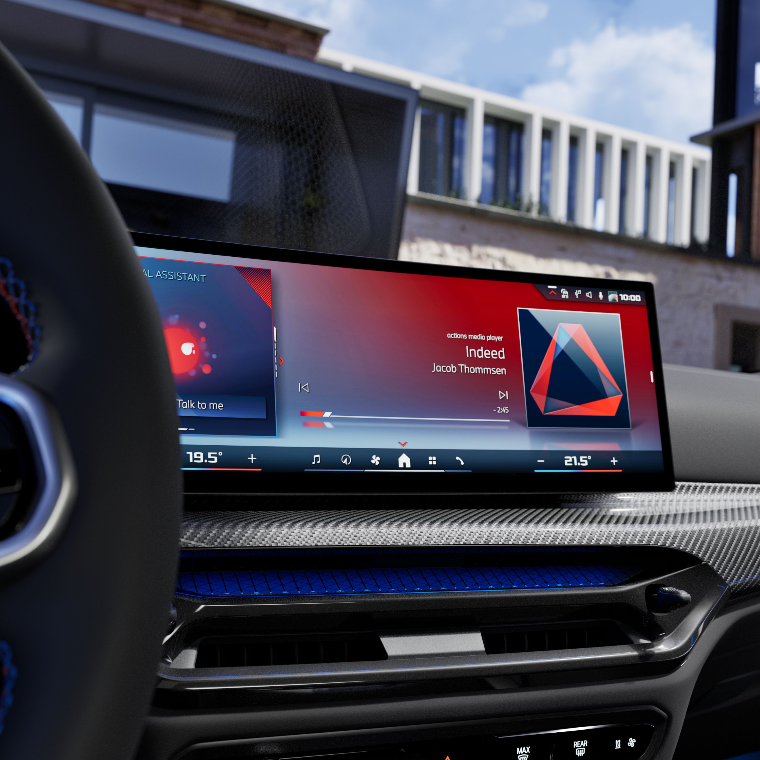 Подобрен BMW Intelligent Personal Assistant на BMW i4 M50 xDrive