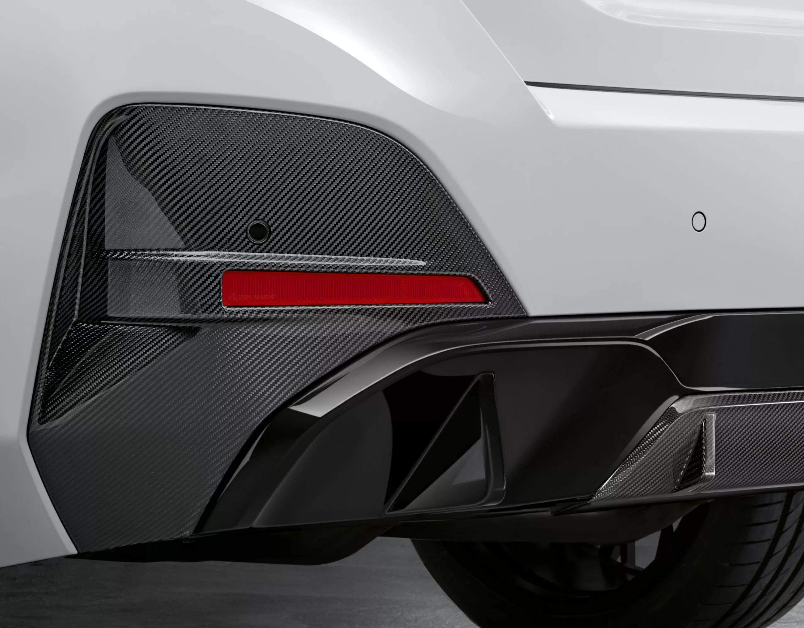 BMW i4 M60 xDrive M Performance rear diffuser, carbon fibre 