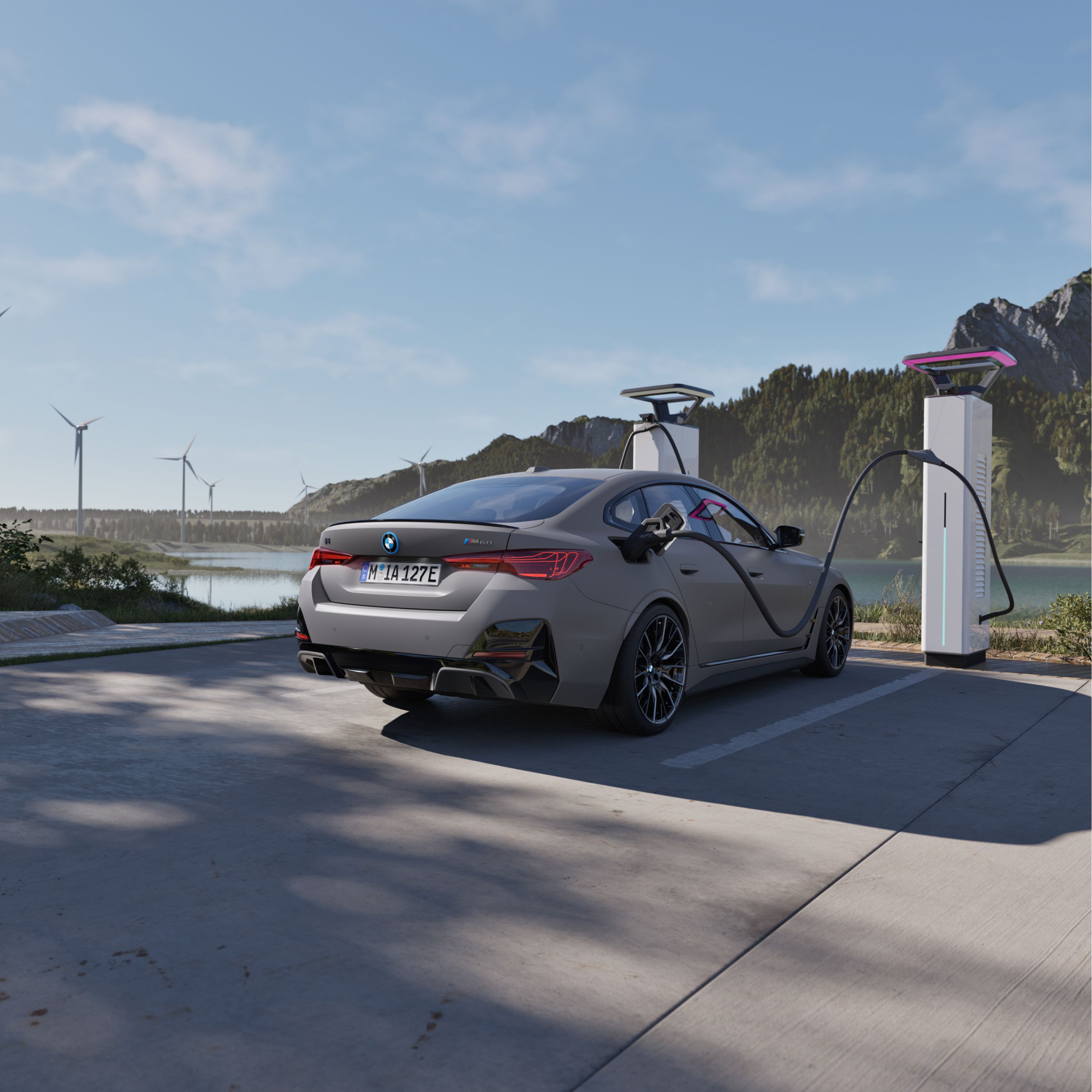 Plug and Charge BMW i4 M60 xDrive Gran Coupé G26