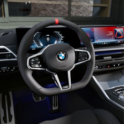 BMW i4 M60 xDrive, adaptacyjny sportowy układ kierowniczy