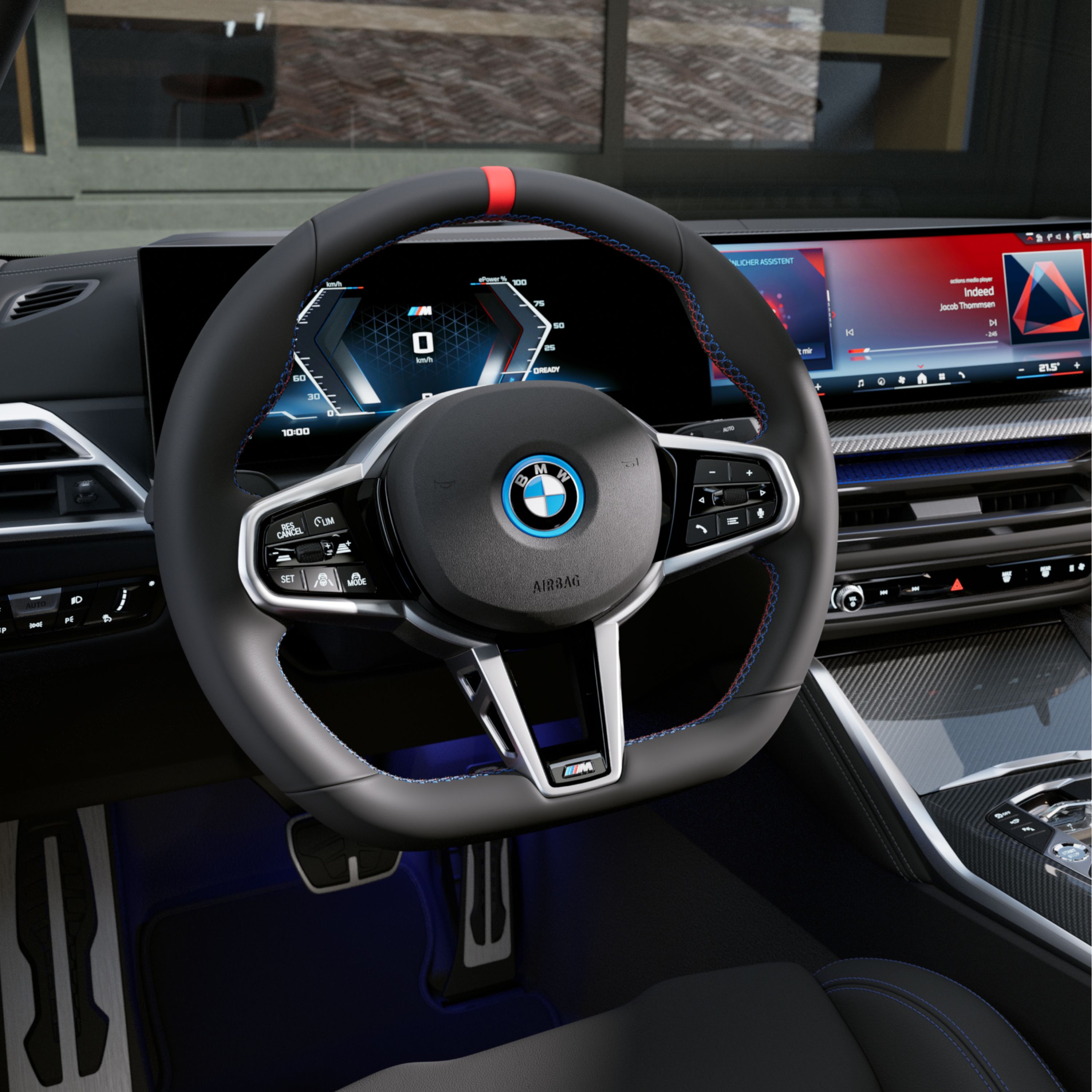 BMW i4 M50 xDrive Variabel sportsstyring