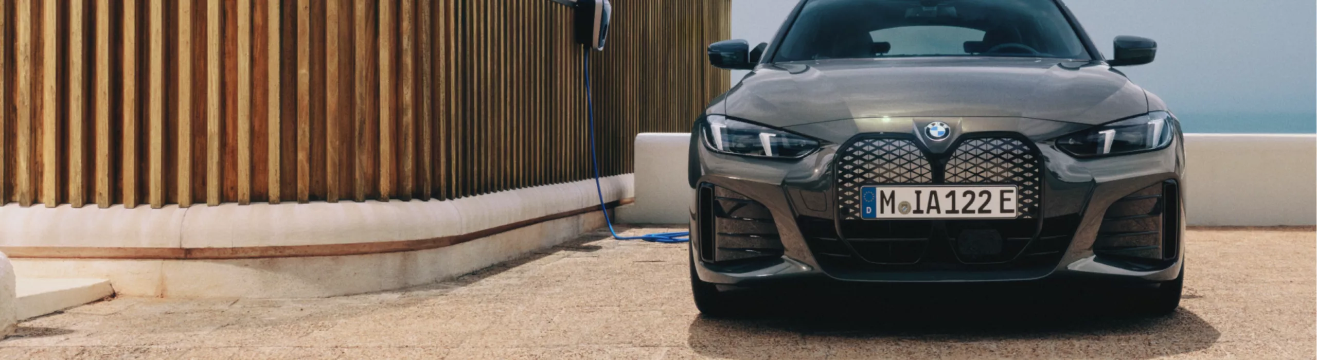 BMW i4 Gran Coupé Außenansicht im neuen Design