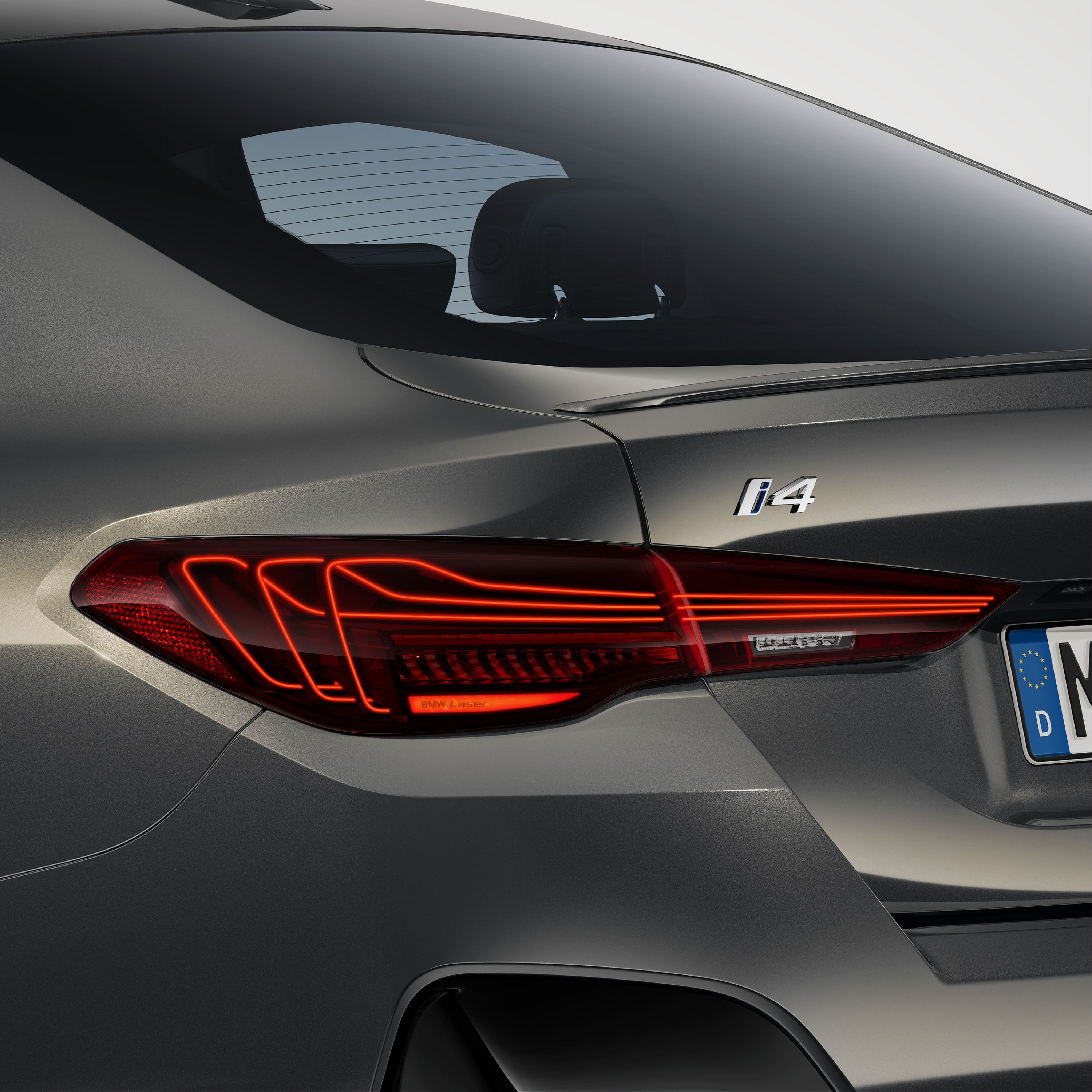 BMW i4 Gran Coupé new rear light design