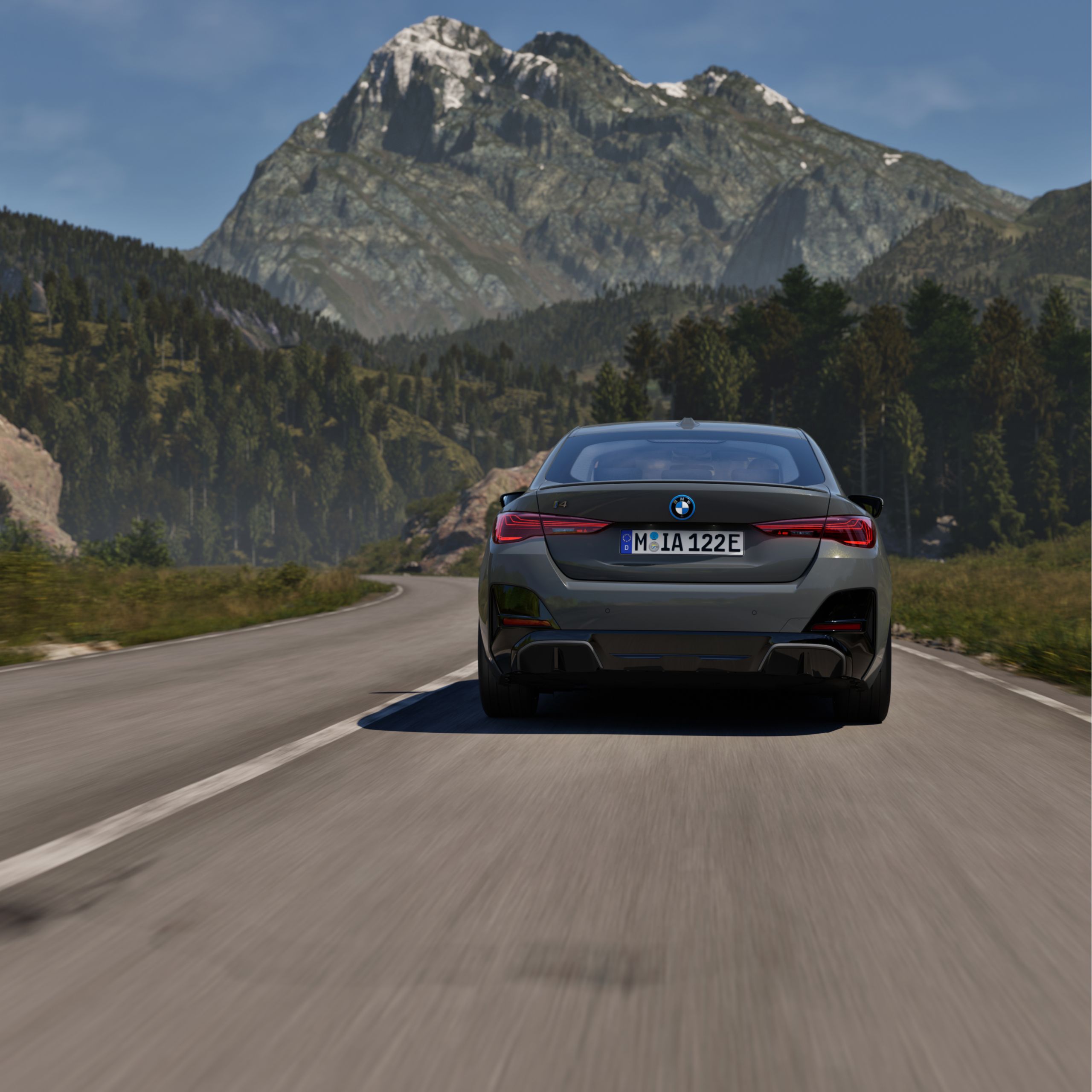 BMW i4 Gran Coupé külső nézet