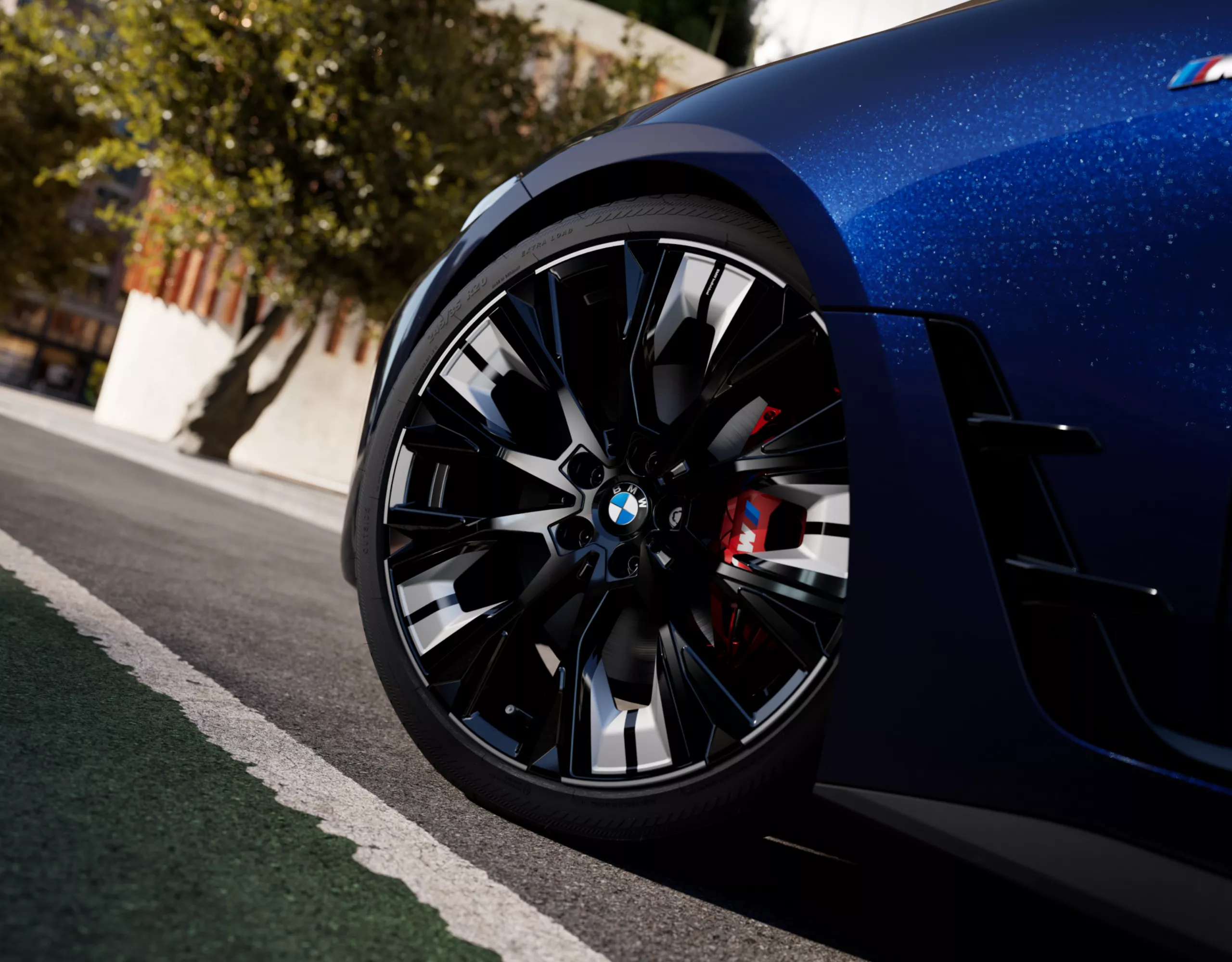 Jantes aérodynamiques 20" BMW Individual 862 | bicolores avec pneus mixtes sur la BMW M440 Gran Coupé (G26)