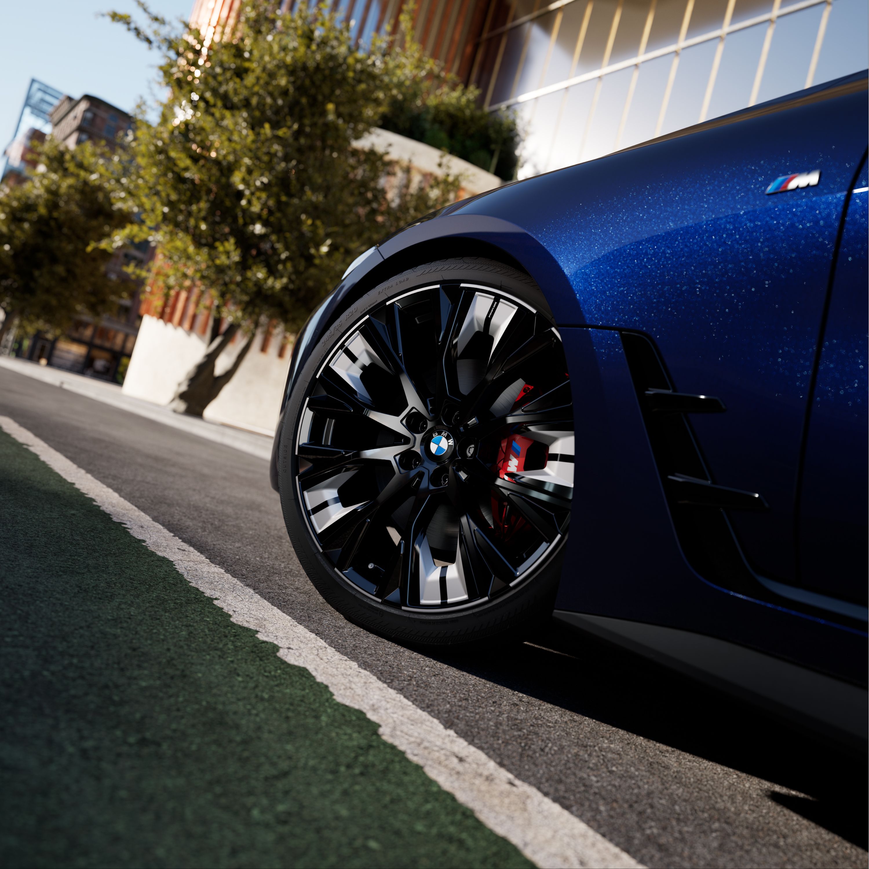 BMW Série 4 Gran Coupé (G26 ) - Jantes aérodynamiques 20“ BMW Individual 862 | bicolores avec pneus mixtes