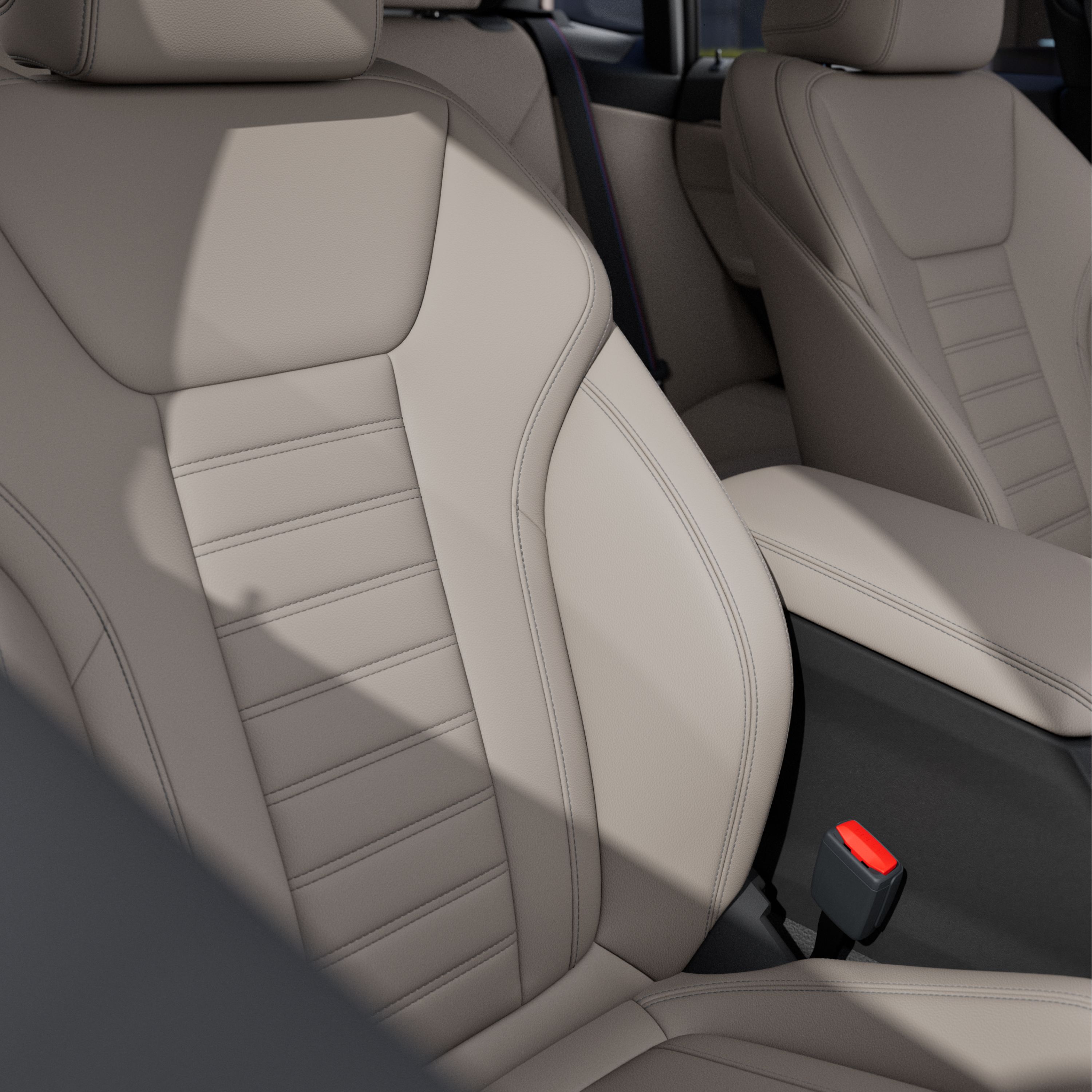 BMW M440 Gran Coupé (G26) cuir « Vernasca » | surpiqûres décoratives Oyster
