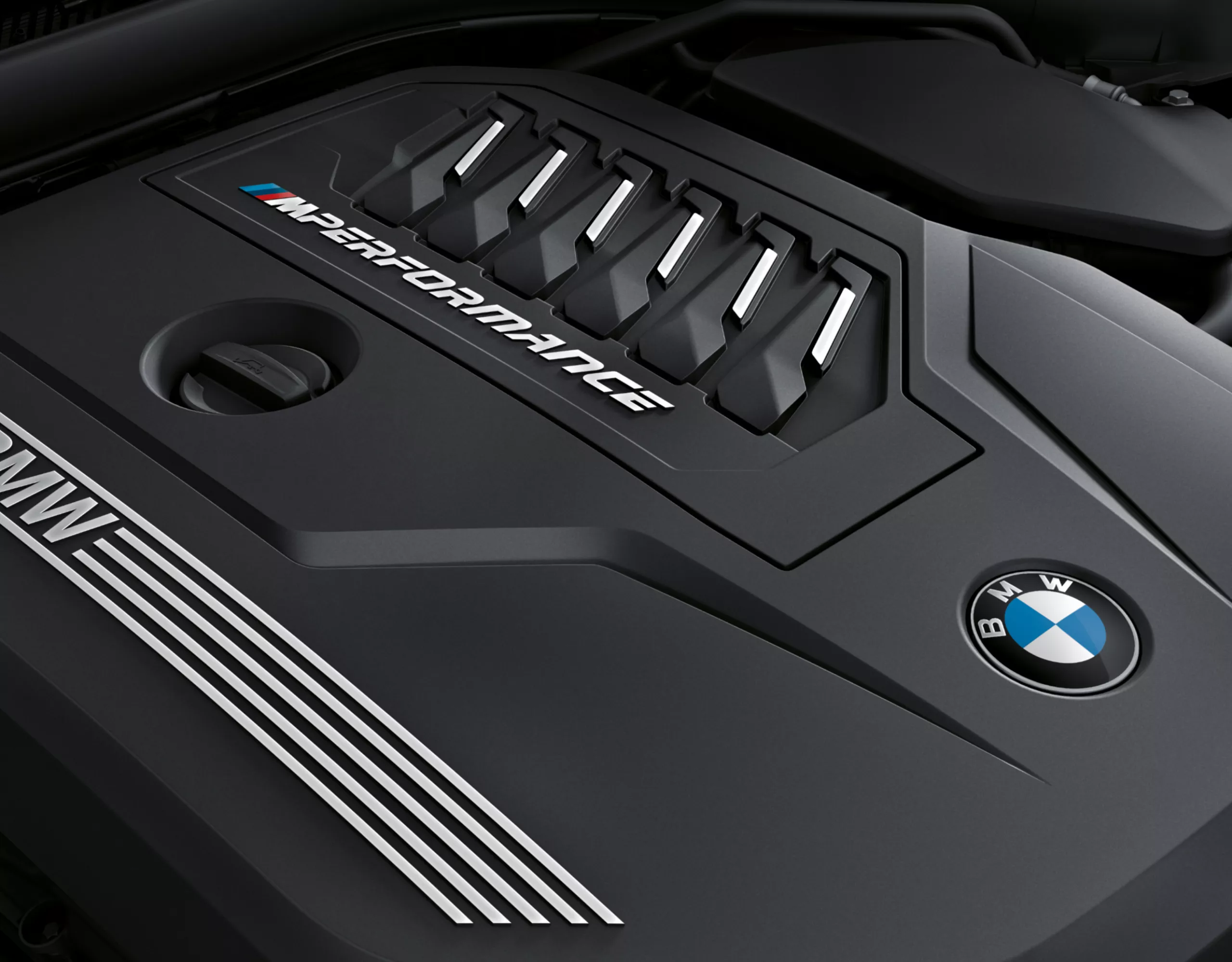 Moteur 6 cylindres essence TwinPower Turbo de la BMW M440 Gran Coupé (G26)